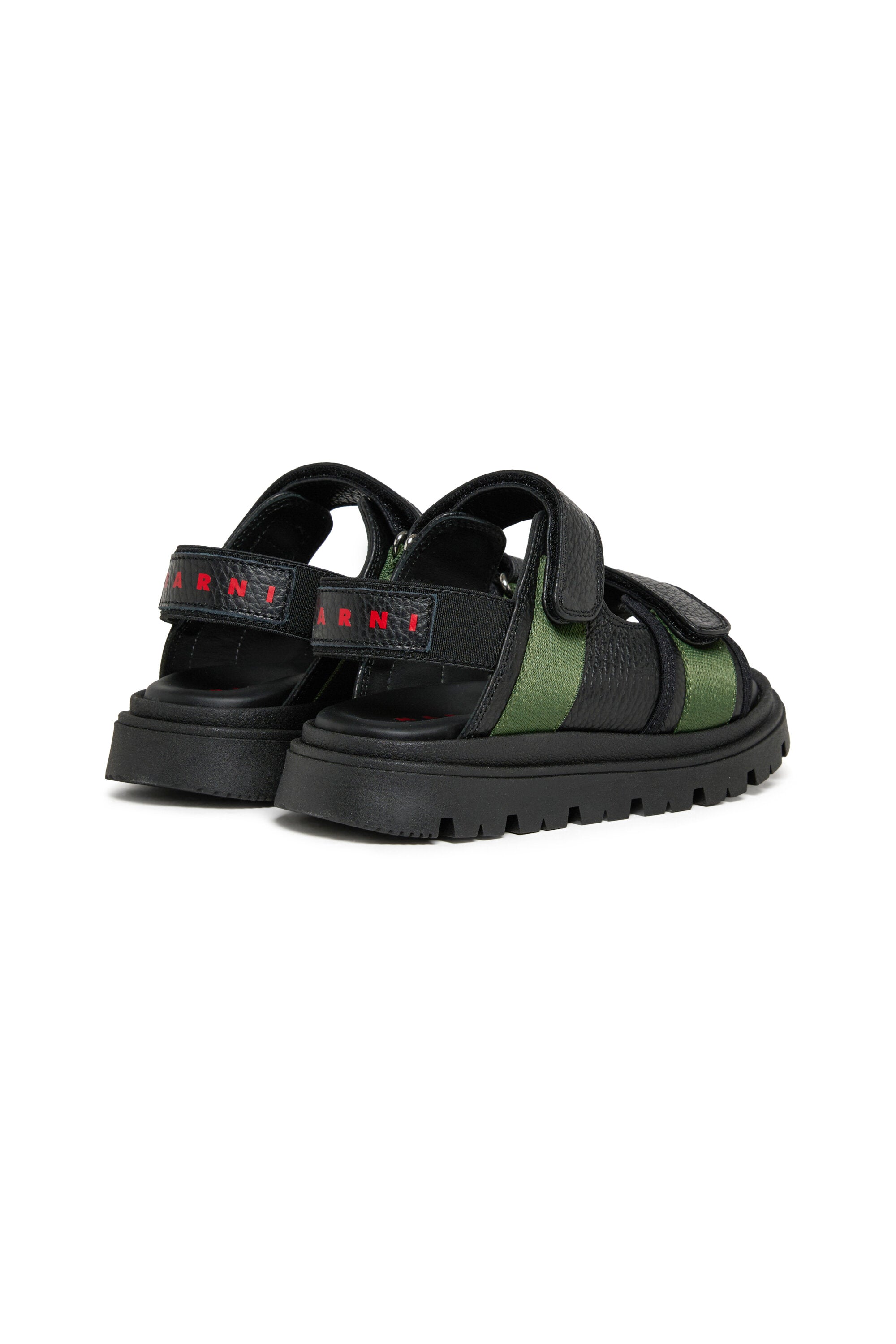 Sporty sandals with logo