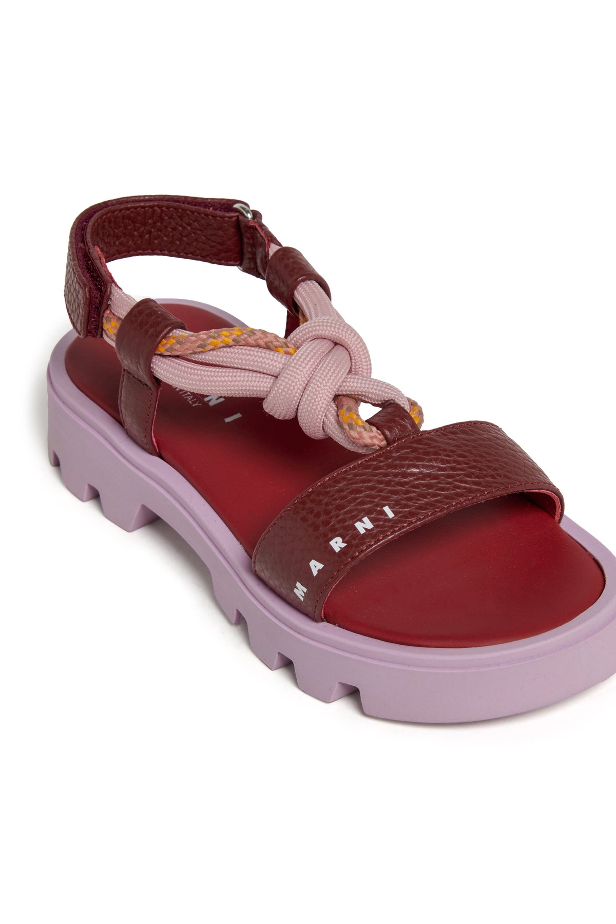 Sandalias con logo