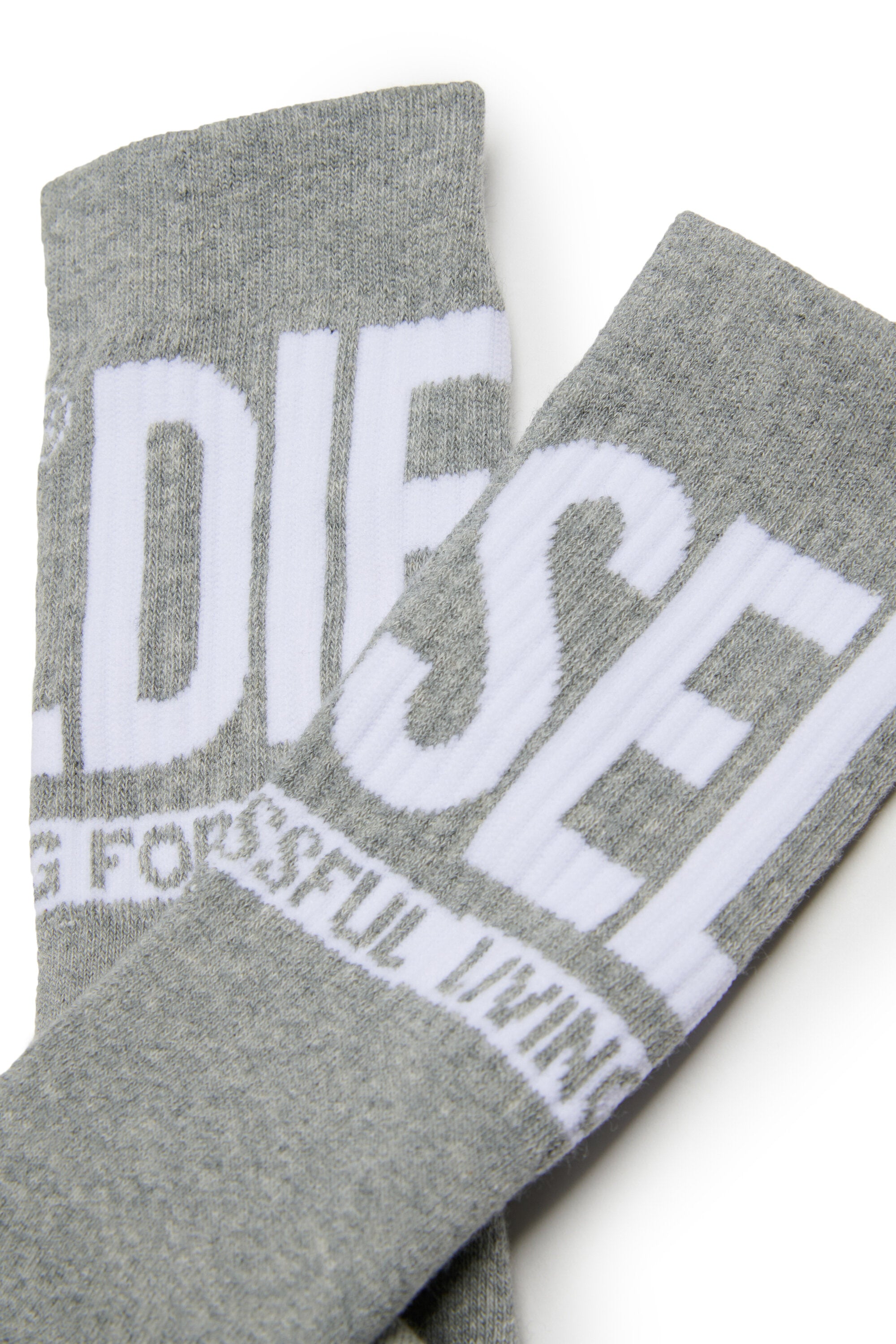 Pack de dos pares de calcetines con logotipo