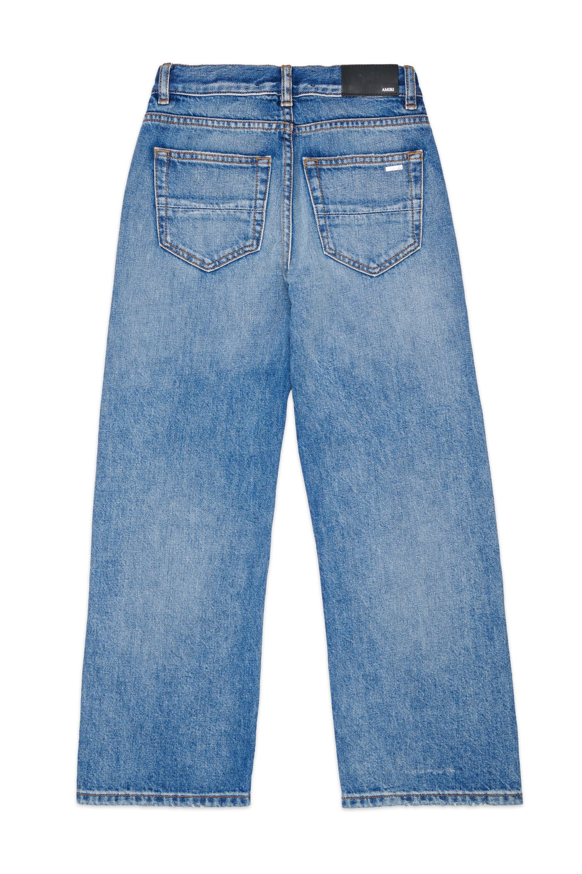 Regular jeans in medium blue wash