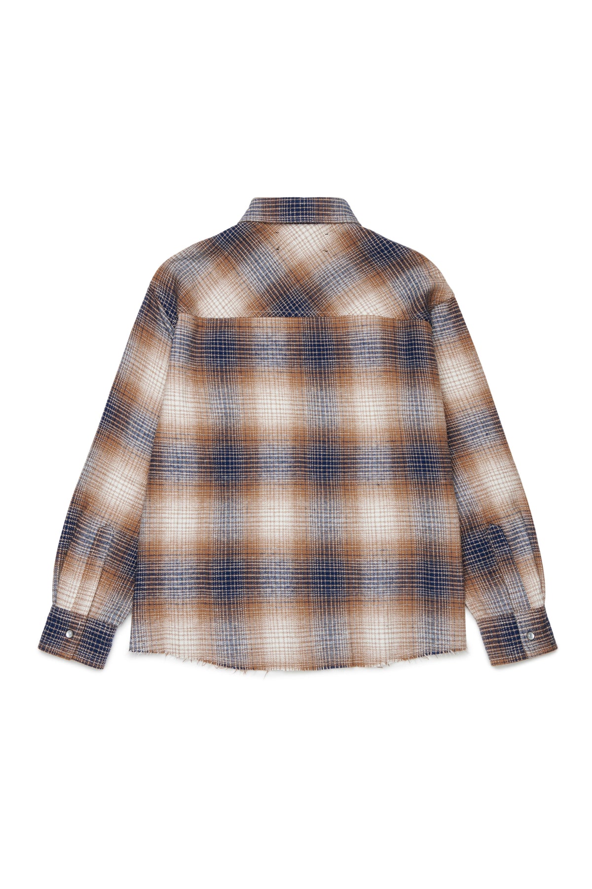 Camisa de cuadros con logo