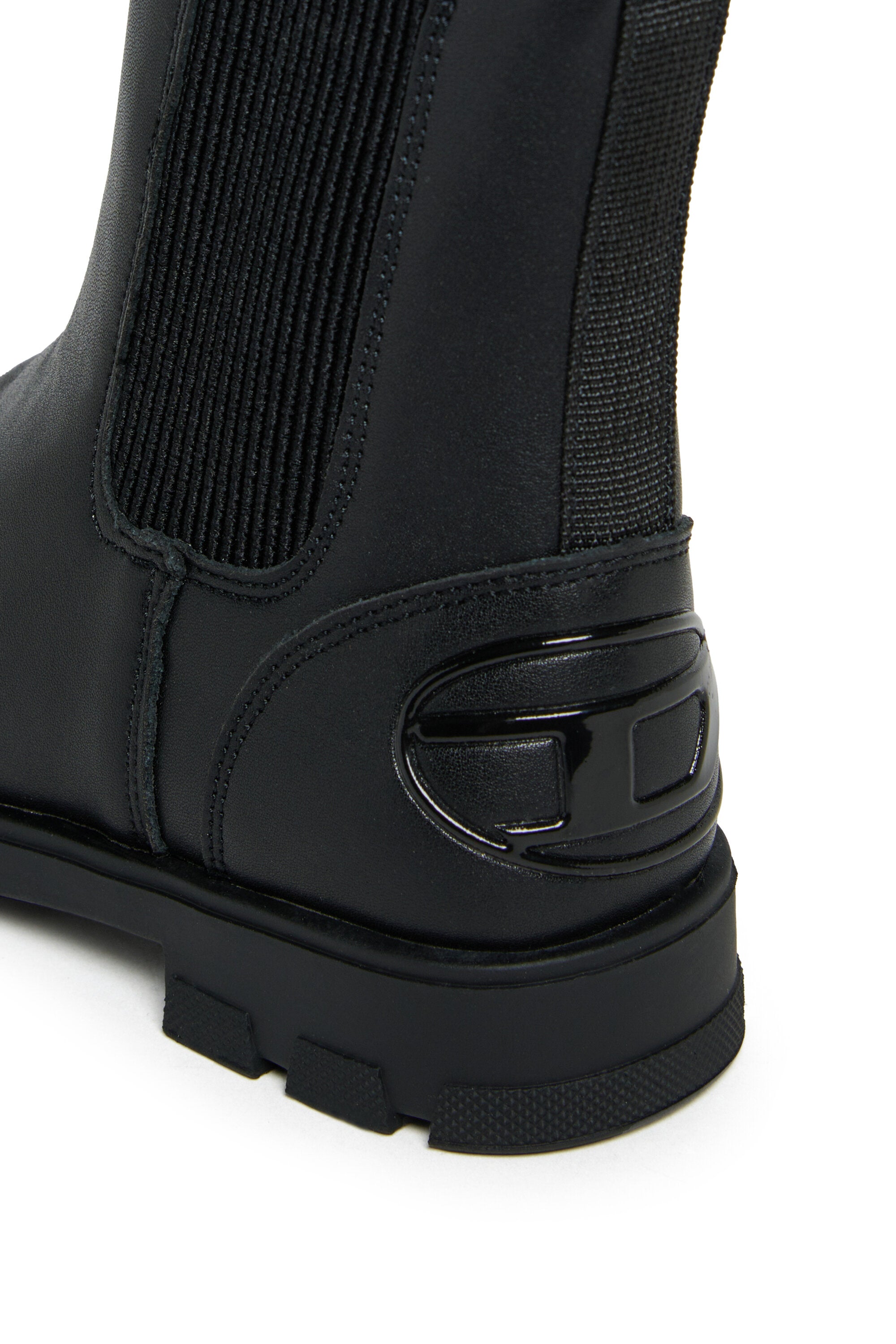 D-Hammer Elastic leather boots