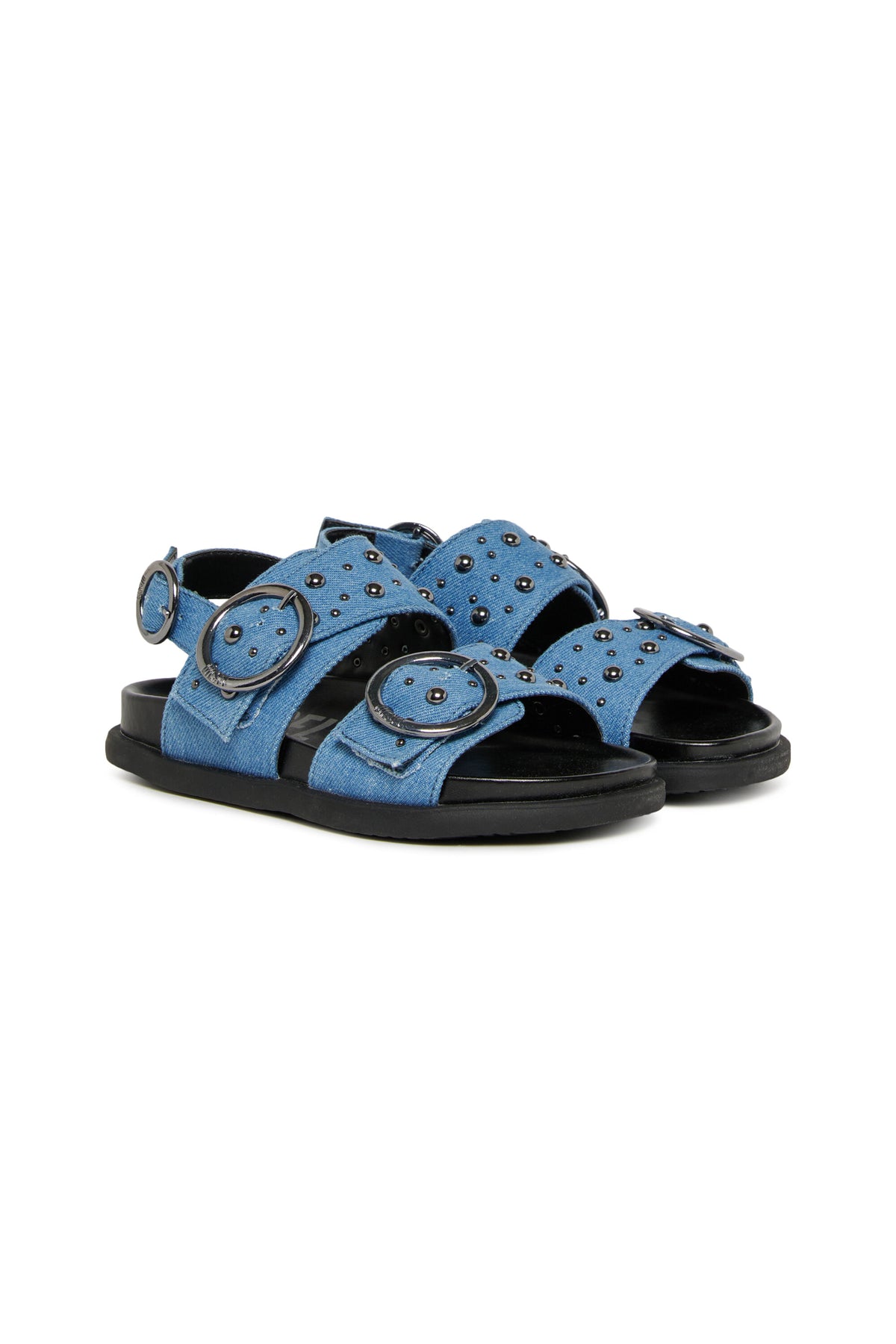 Sandalias con logo