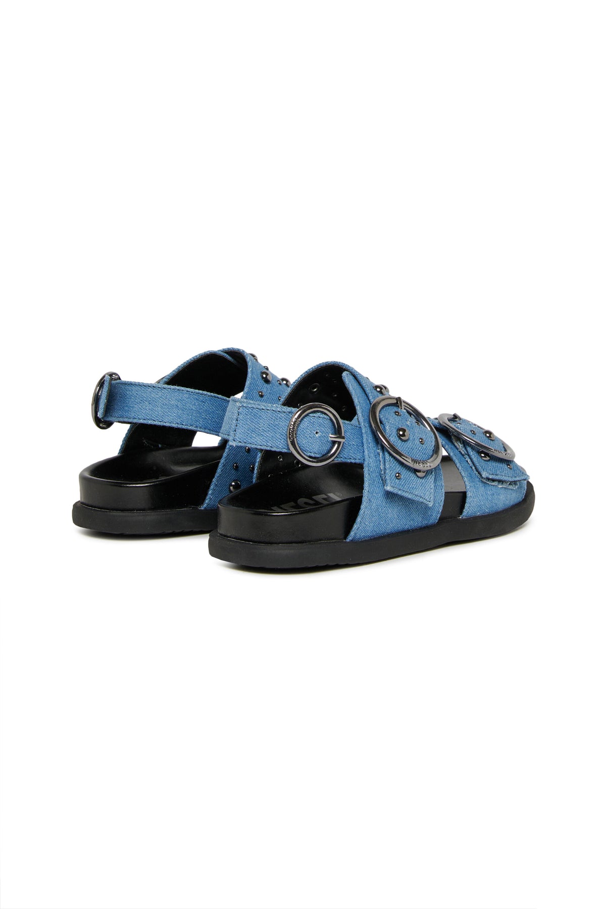 Sandalias con logo