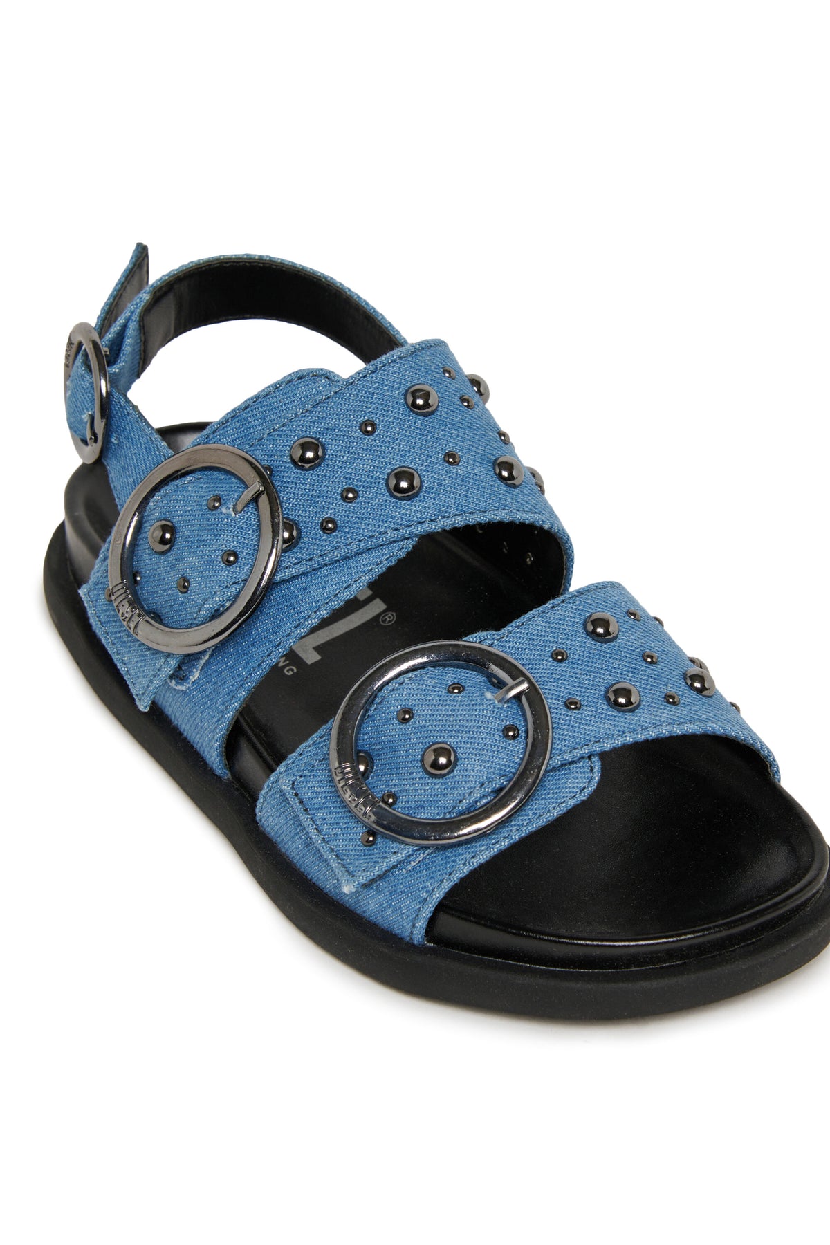 Sandalias con logo