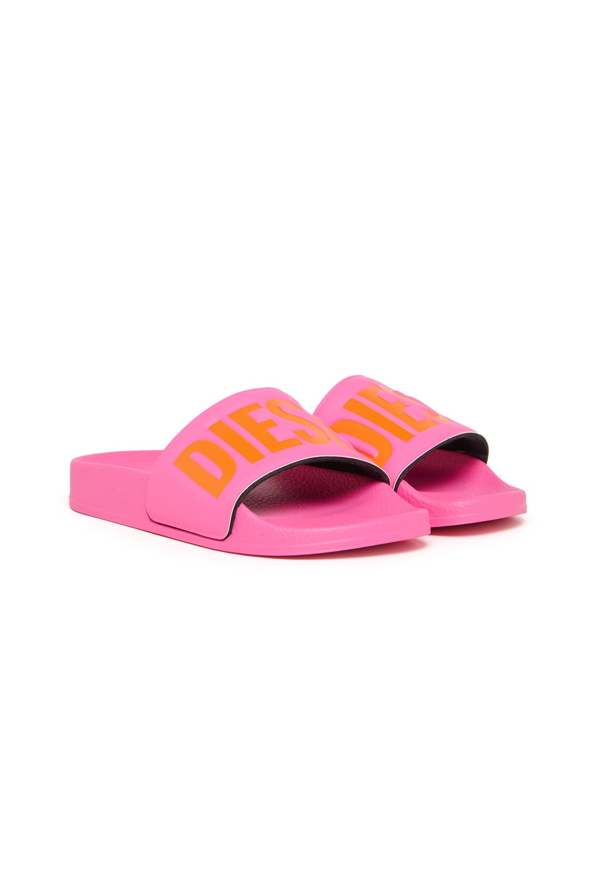 Chanclas tipo slide con logo