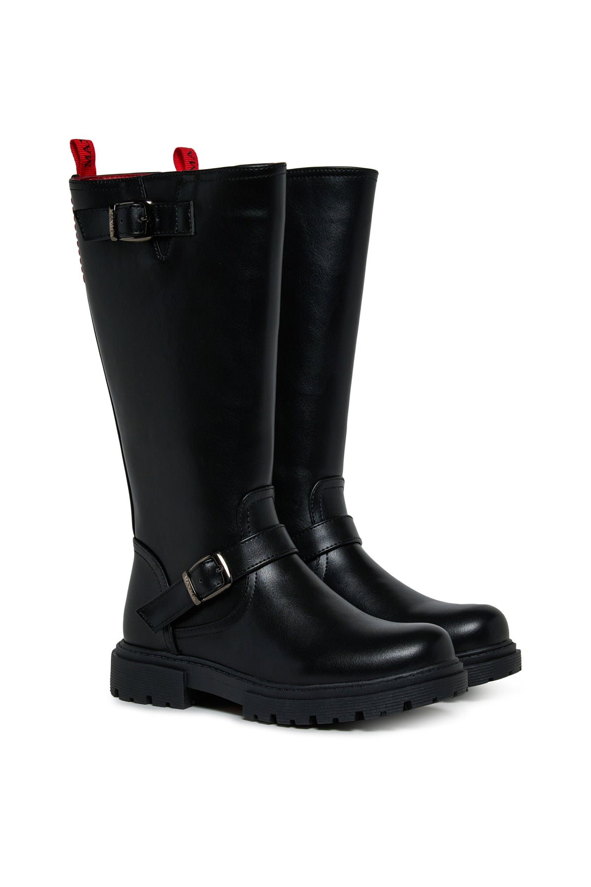 Botines con hebillas