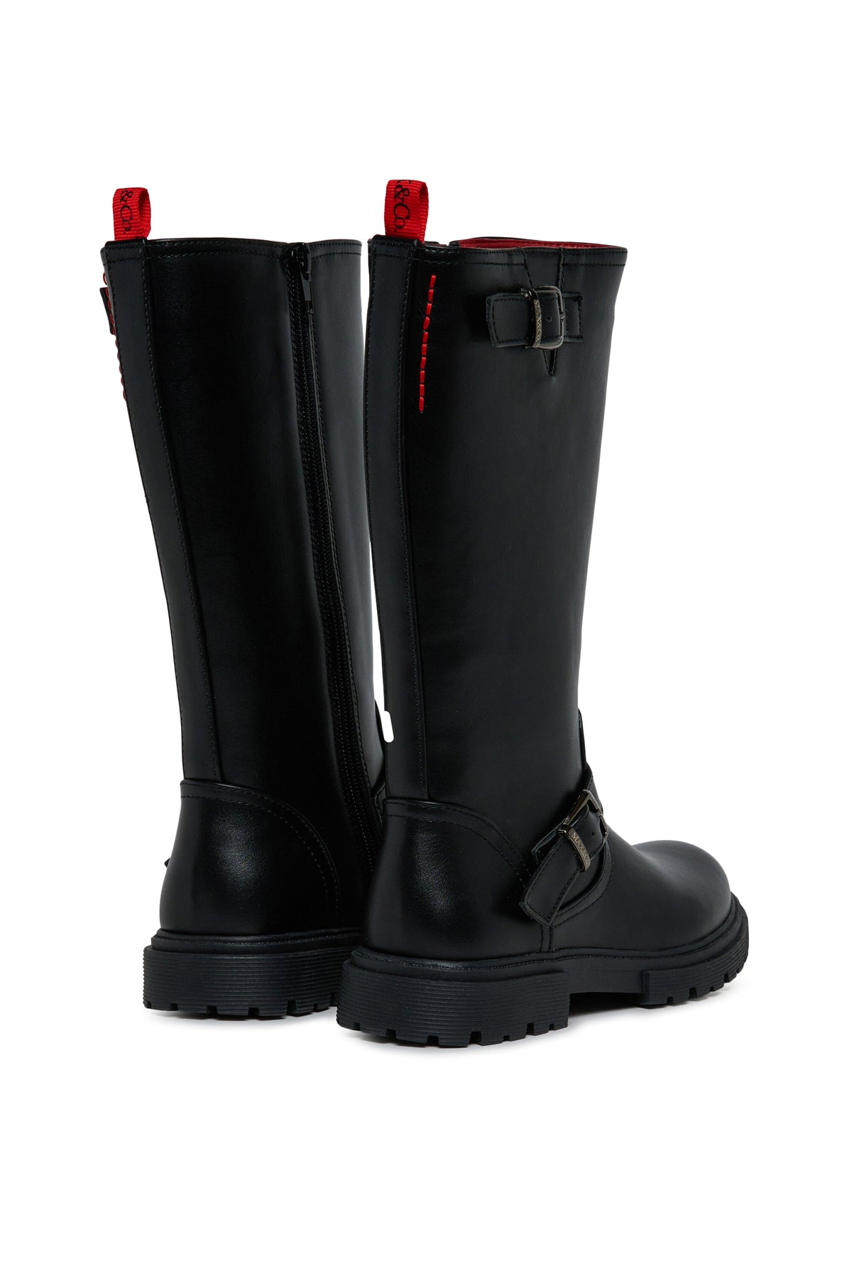 Botines con hebillas