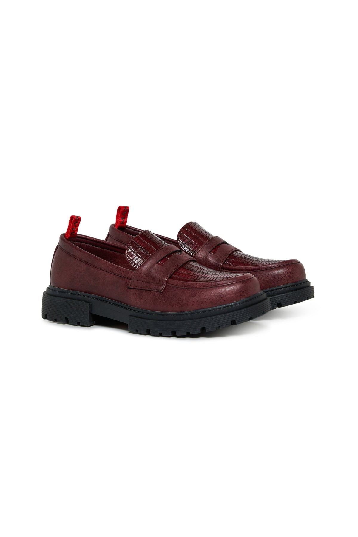 Mocasines con suela de plataforma