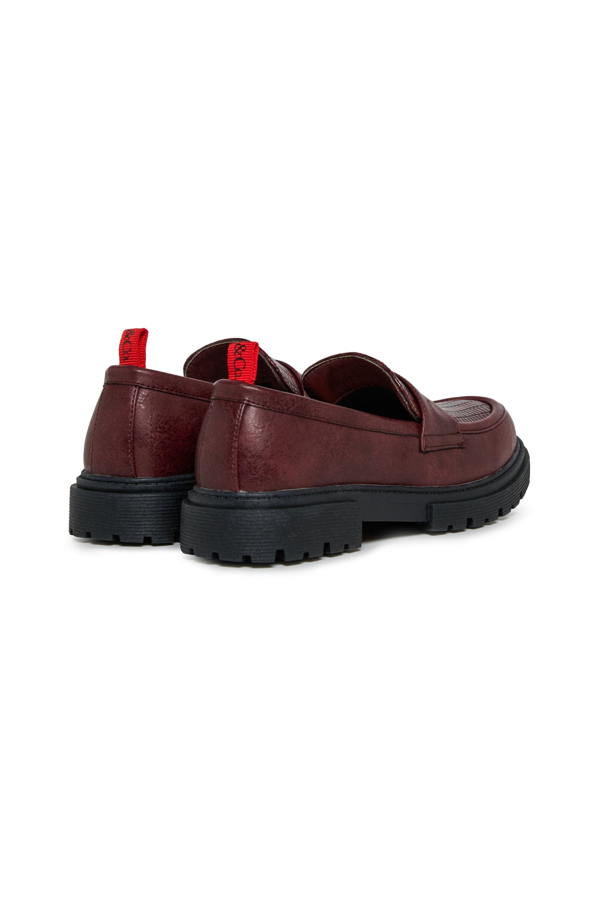 Mocasines con suela de plataforma