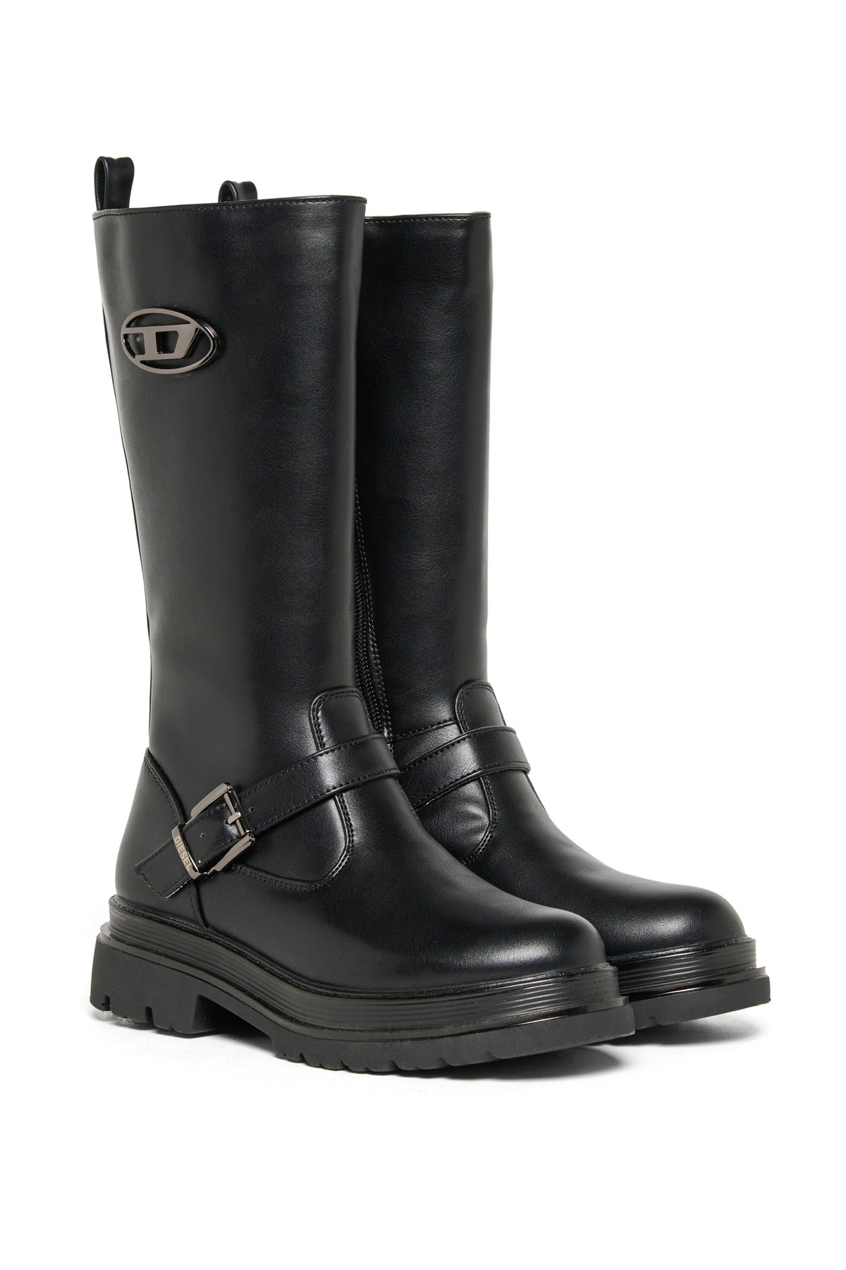 Botas altas con logo