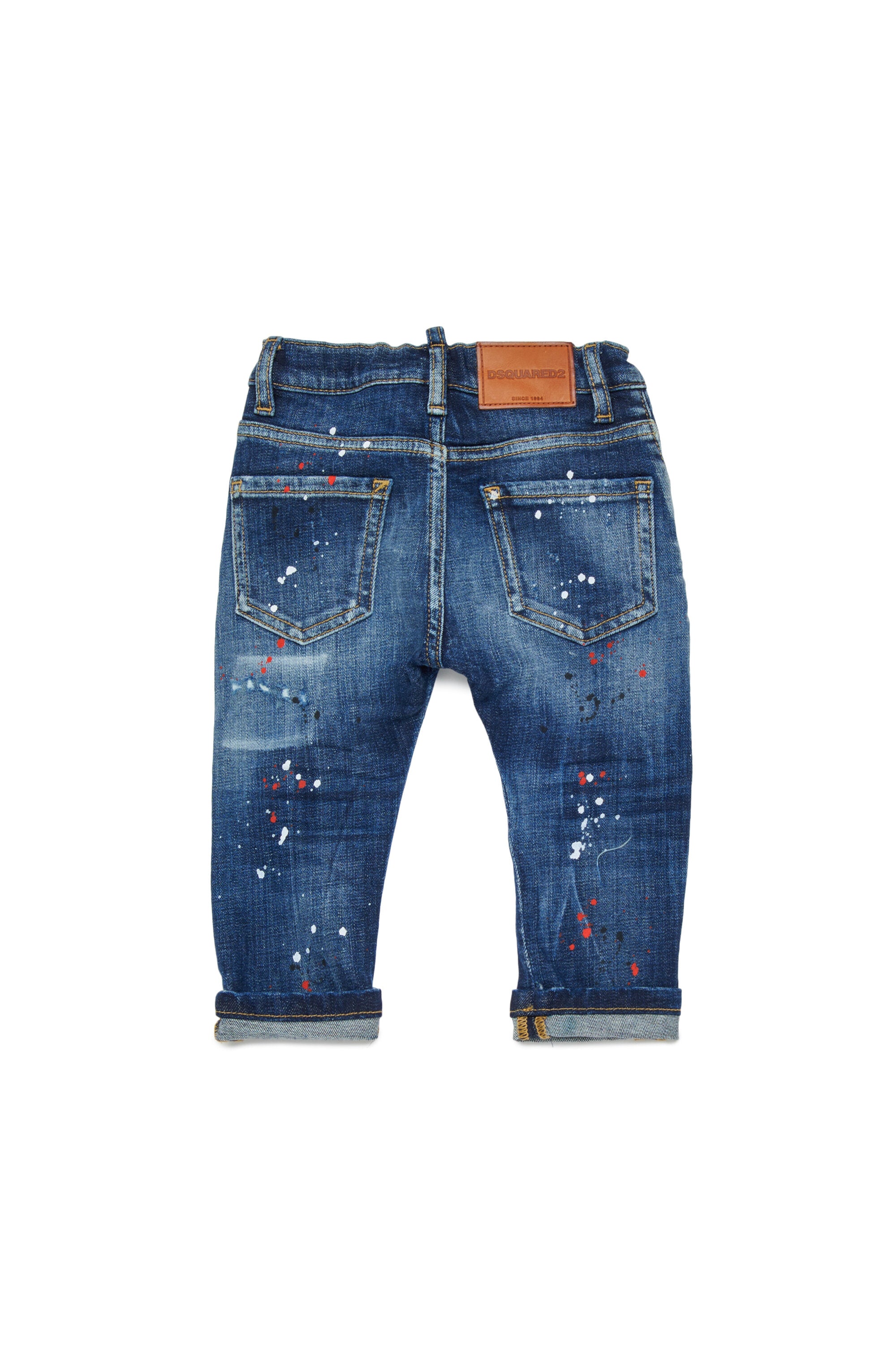Vaqueros slim lavado azul medio
