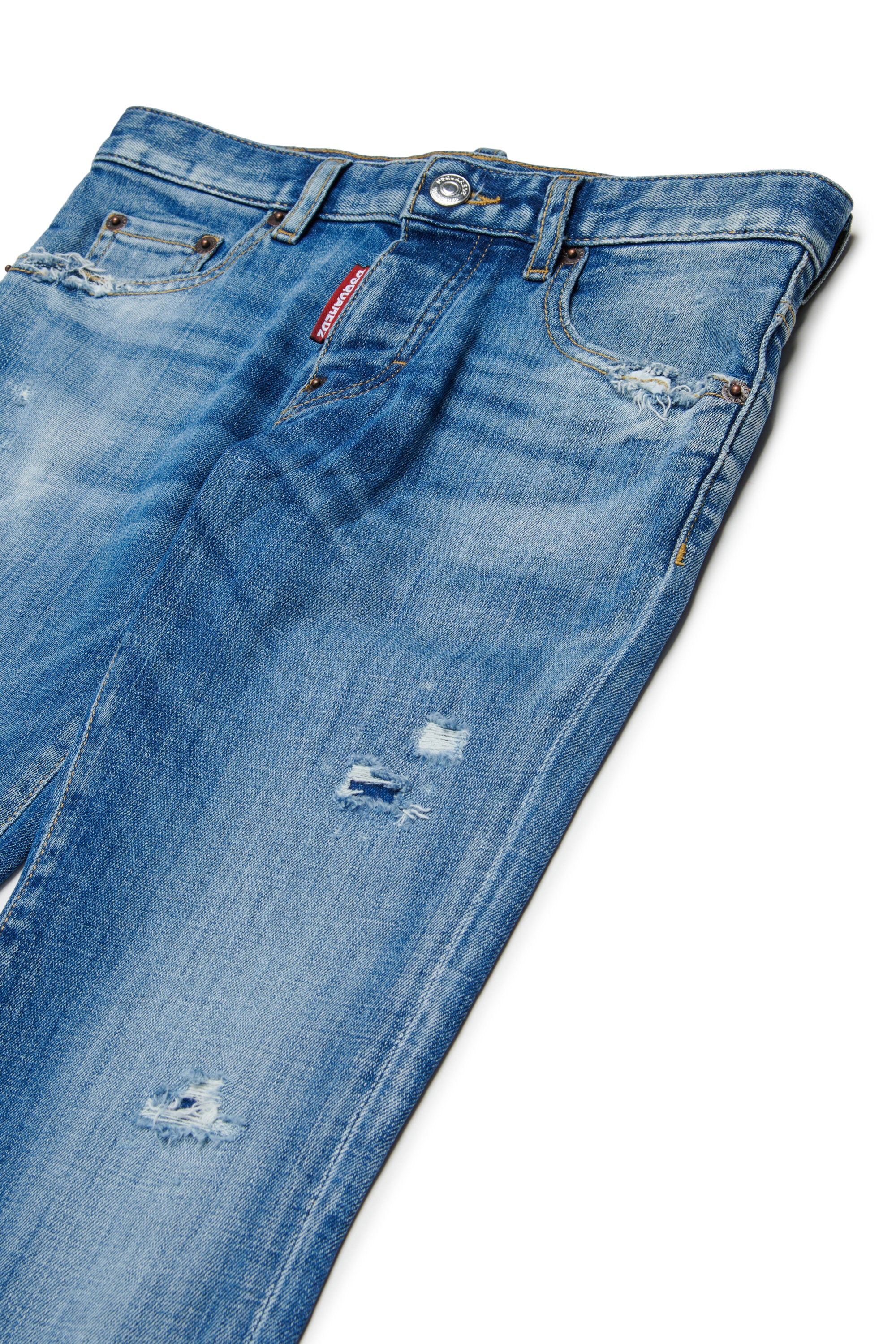 Jeans rectos lavado azul claro - Stanislav