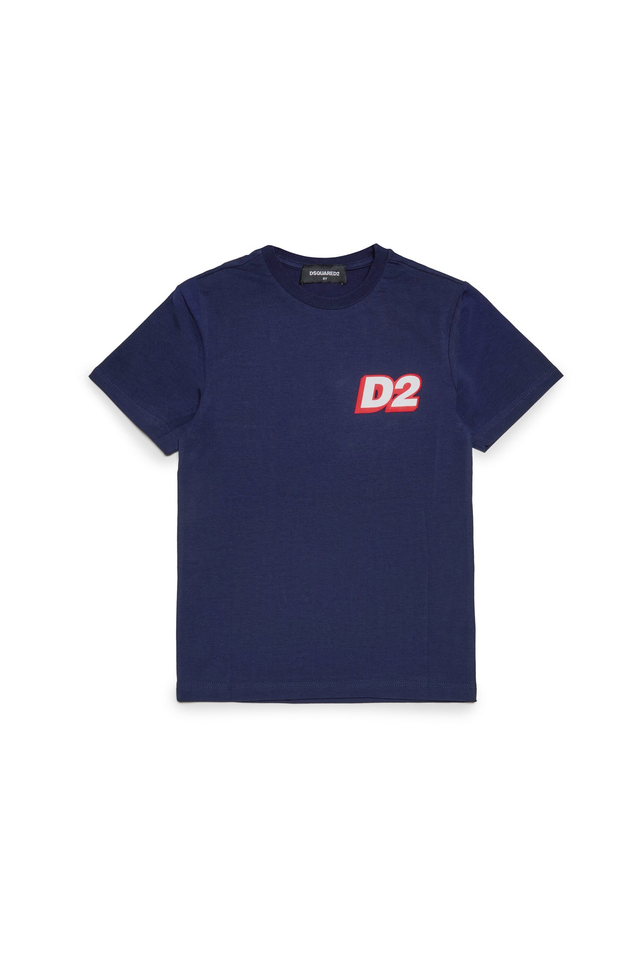 Jersey loungewear t-shirt with D2 logo 