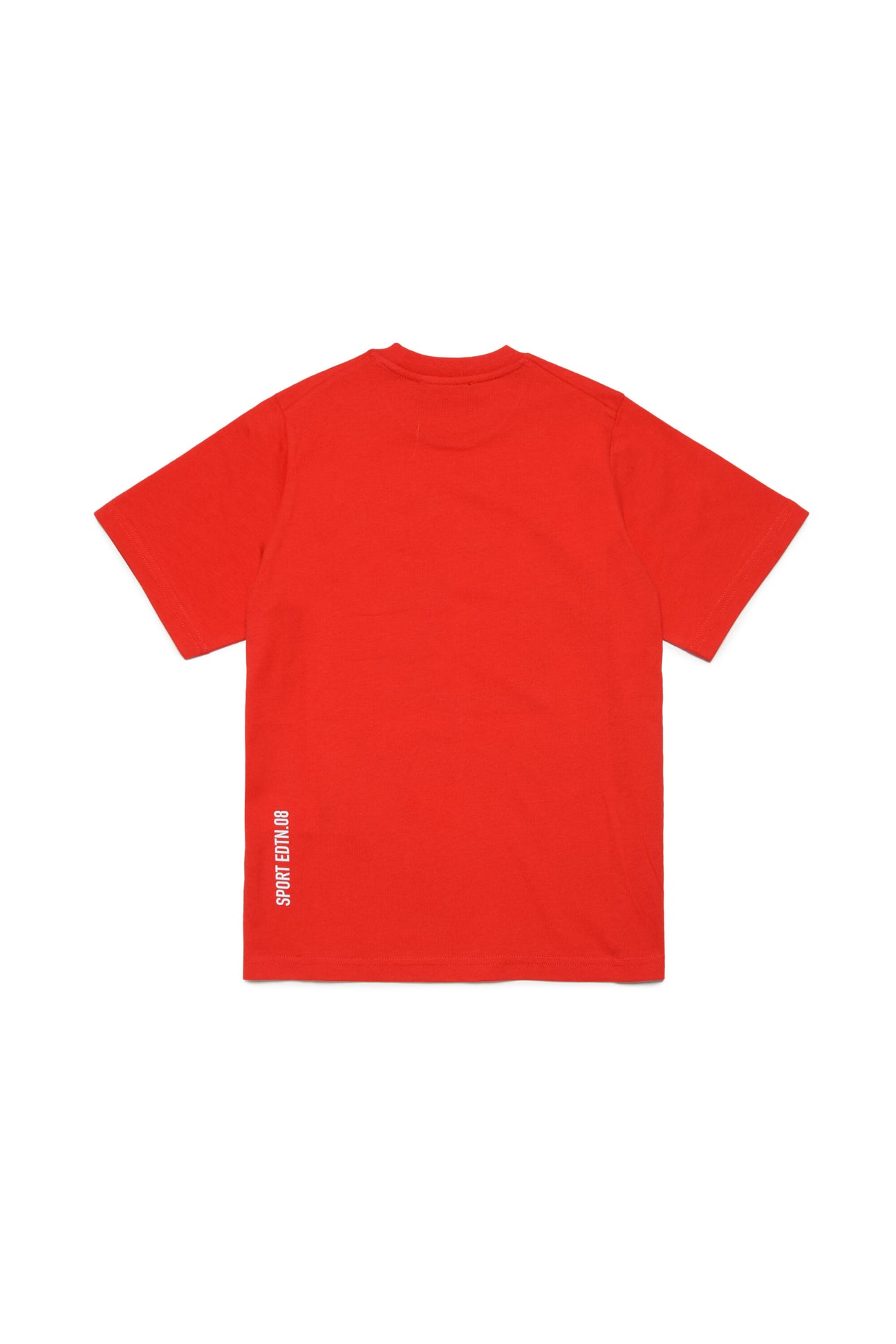 Camiseta de jersey de cuello redondo con estampado deportivo D2 Leaf All Over Camiseta de jersey de cuello redondo con estampado deportivo D2 Leaf All Over