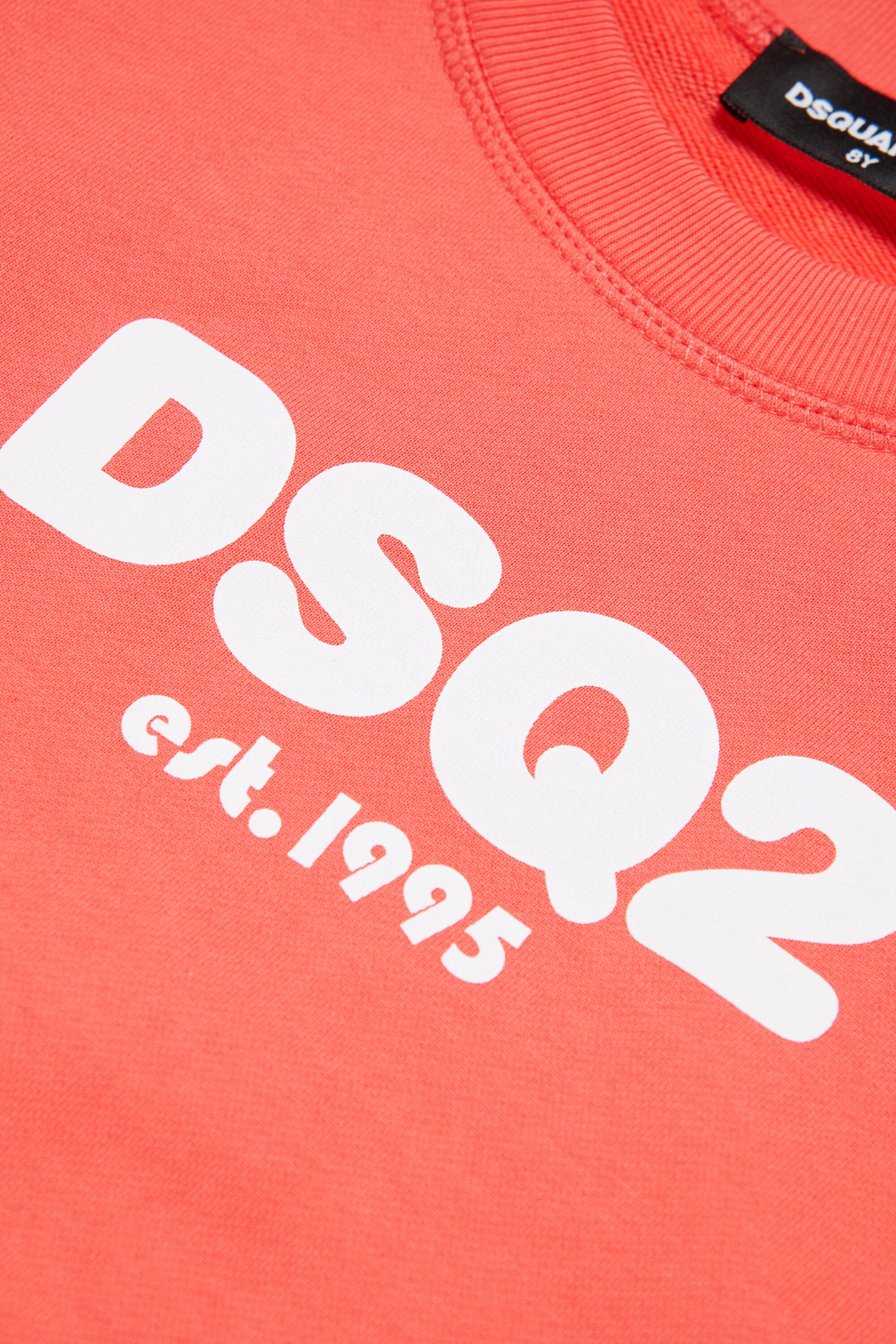 Sudadera corta con logotipo DSQ2 est.1995