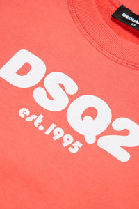 Sudadera corta con logotipo DSQ2 est.1995