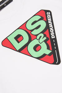 Camiseta con logotipo triangular DSQ2