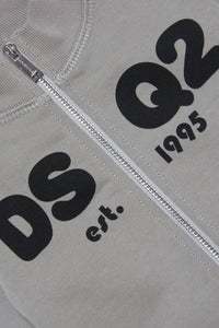 Sudadera con cremallera y logotipo DSQ2 est.1995