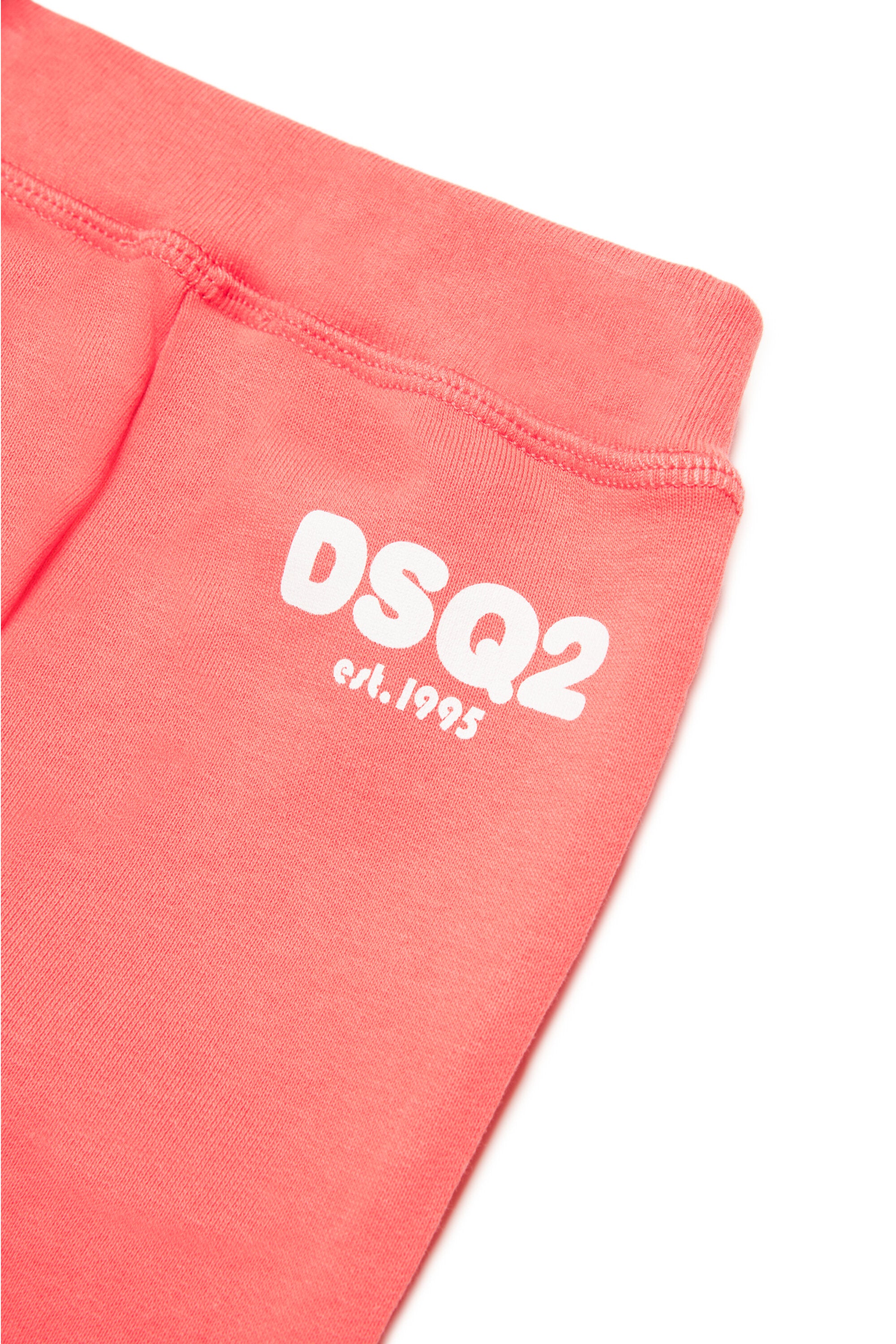 Pantalones deportivos en chándal con logotipo DSQ2 est.1995