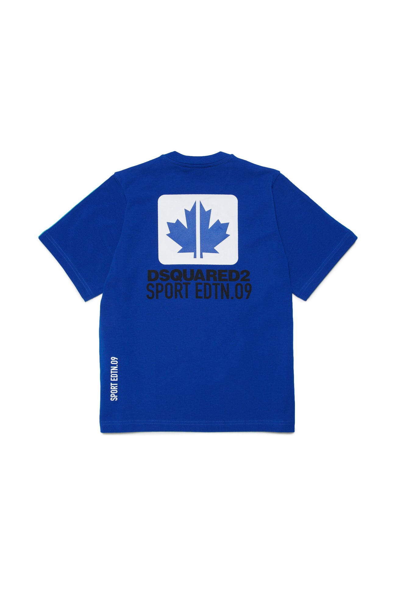 Camiseta bicolor con gráficos Leaf Camiseta bicolor con gráficos Leaf