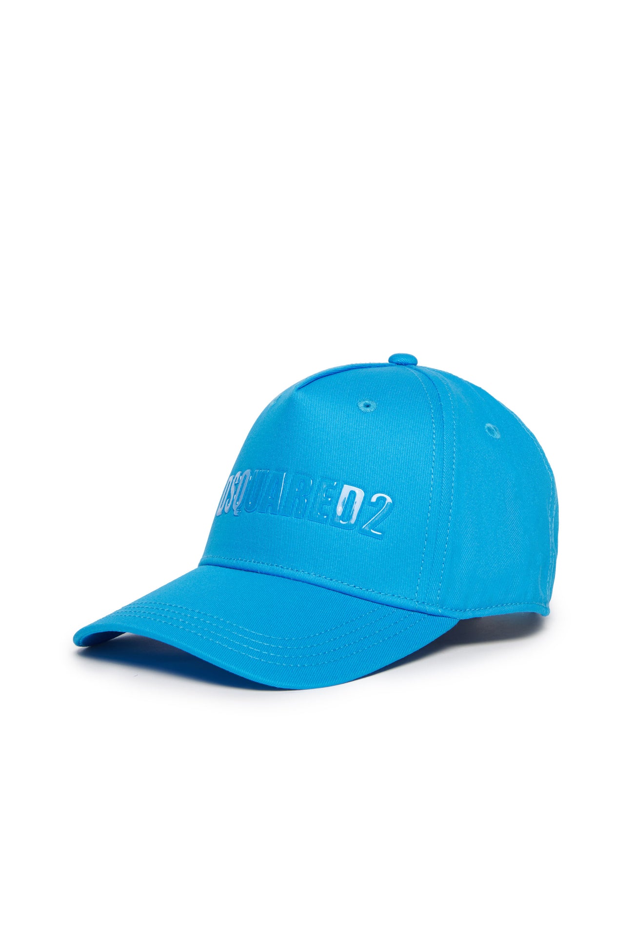 Branded gabardine baseball cap 