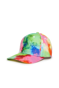 Multicolor allover baseball cap