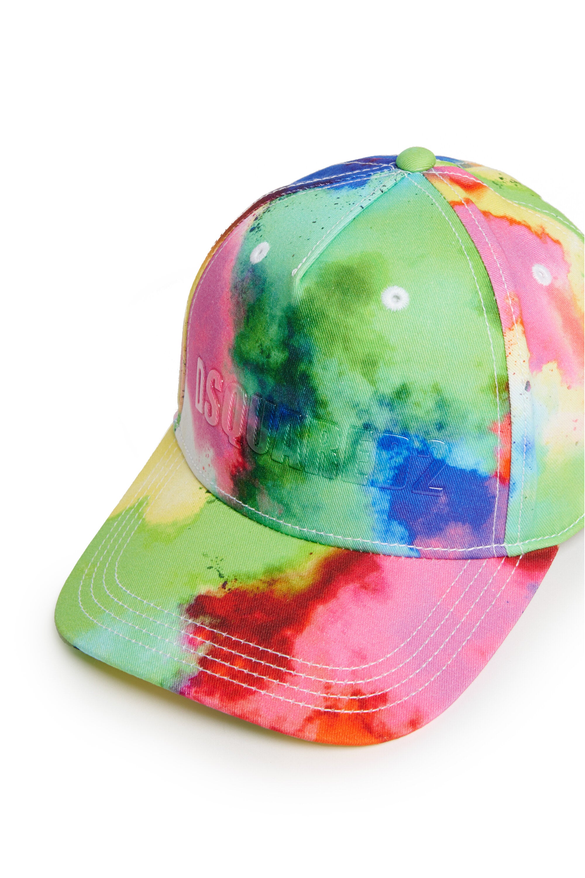 Multicolor allover baseball cap