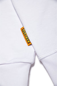 Sudadera de cuello redondo en algodón con logotipo y estampado de Pac-Man