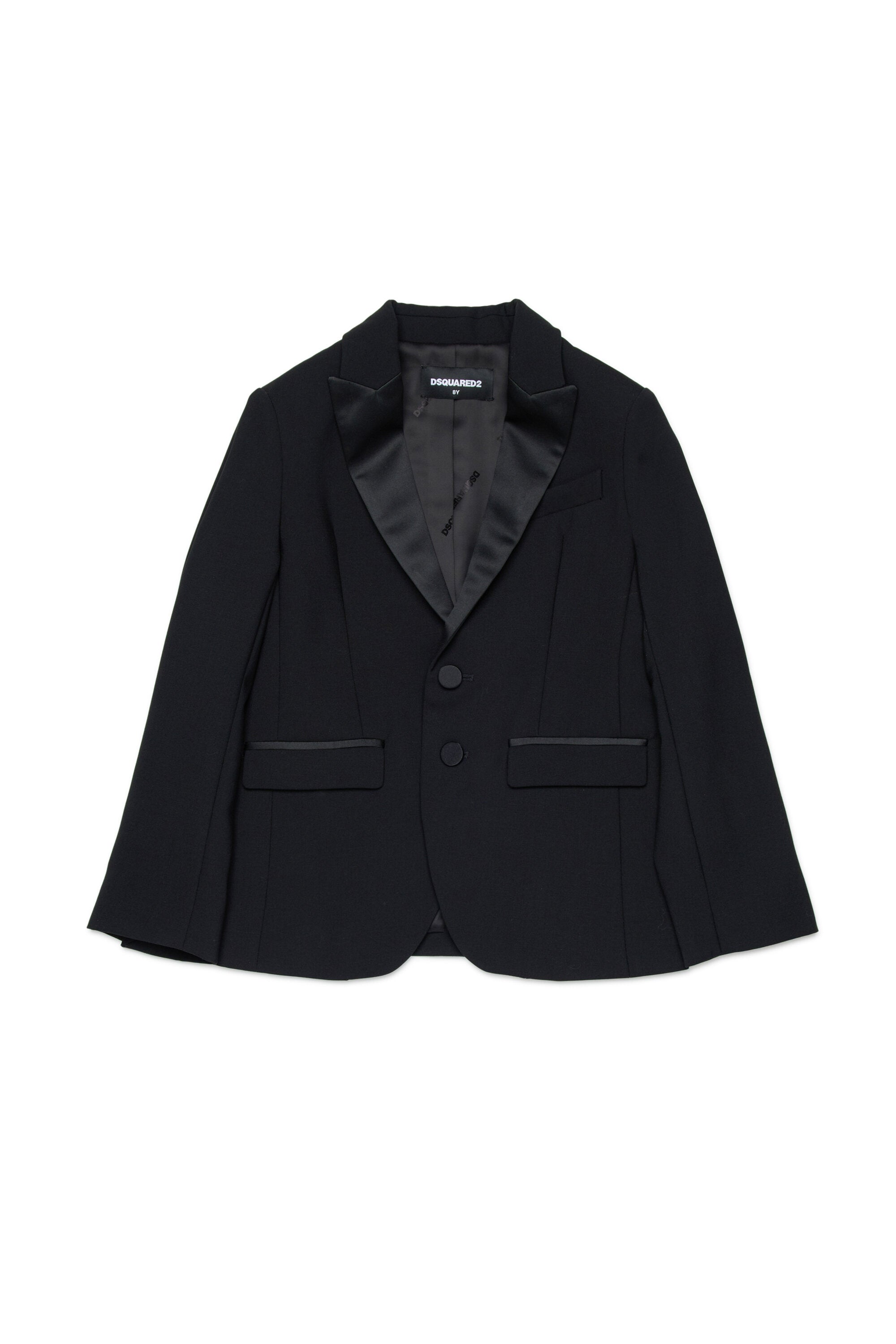 Chaqueta blazer de lana fría