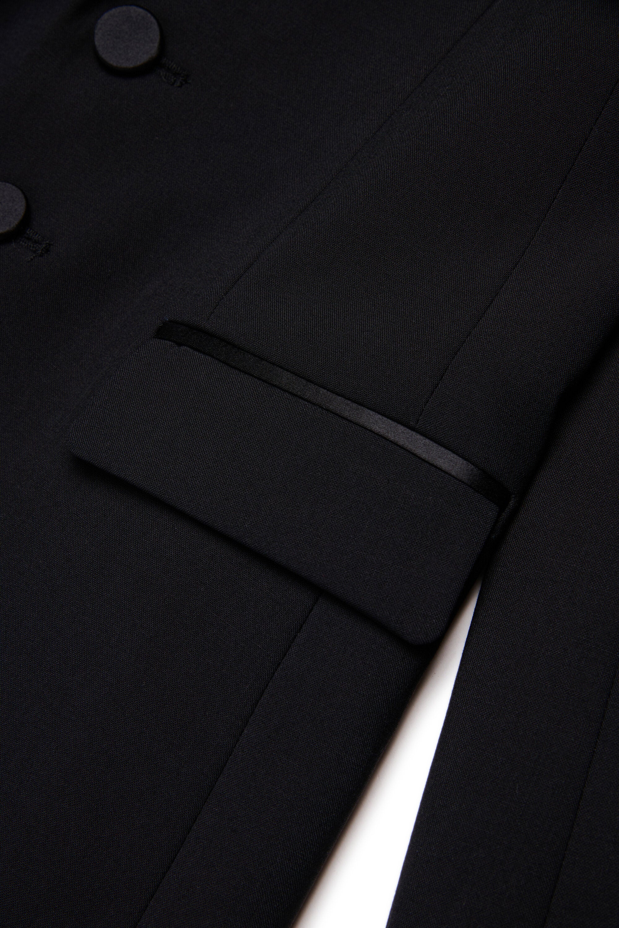 Chaqueta blazer de lana fría