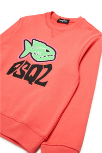 Piranha graphic sweatshirt