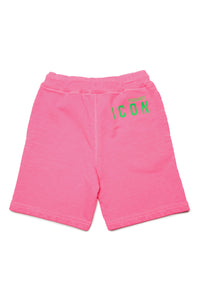 Icon fluo print shorts