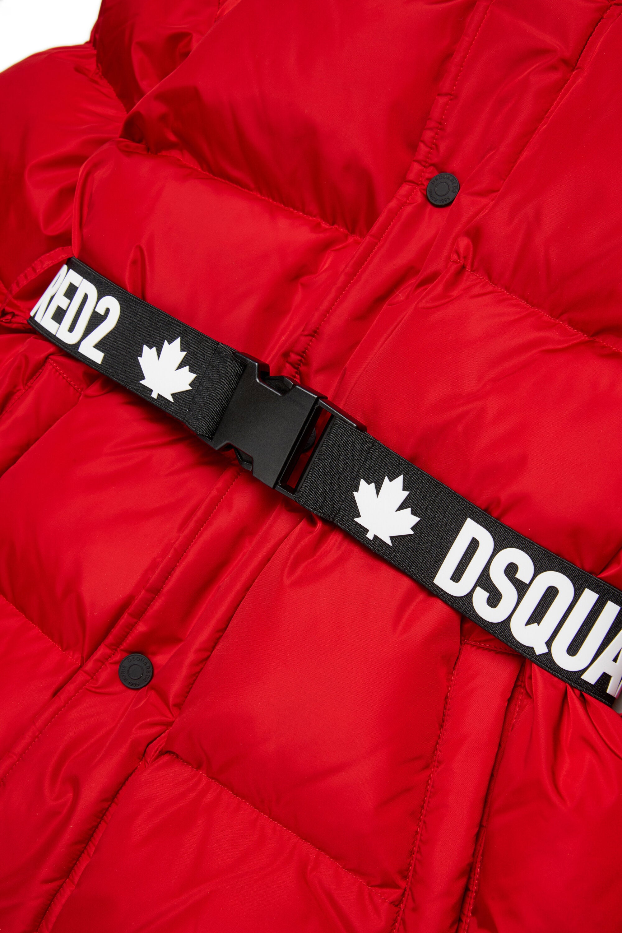 Cazadora acochada largo con cinturón