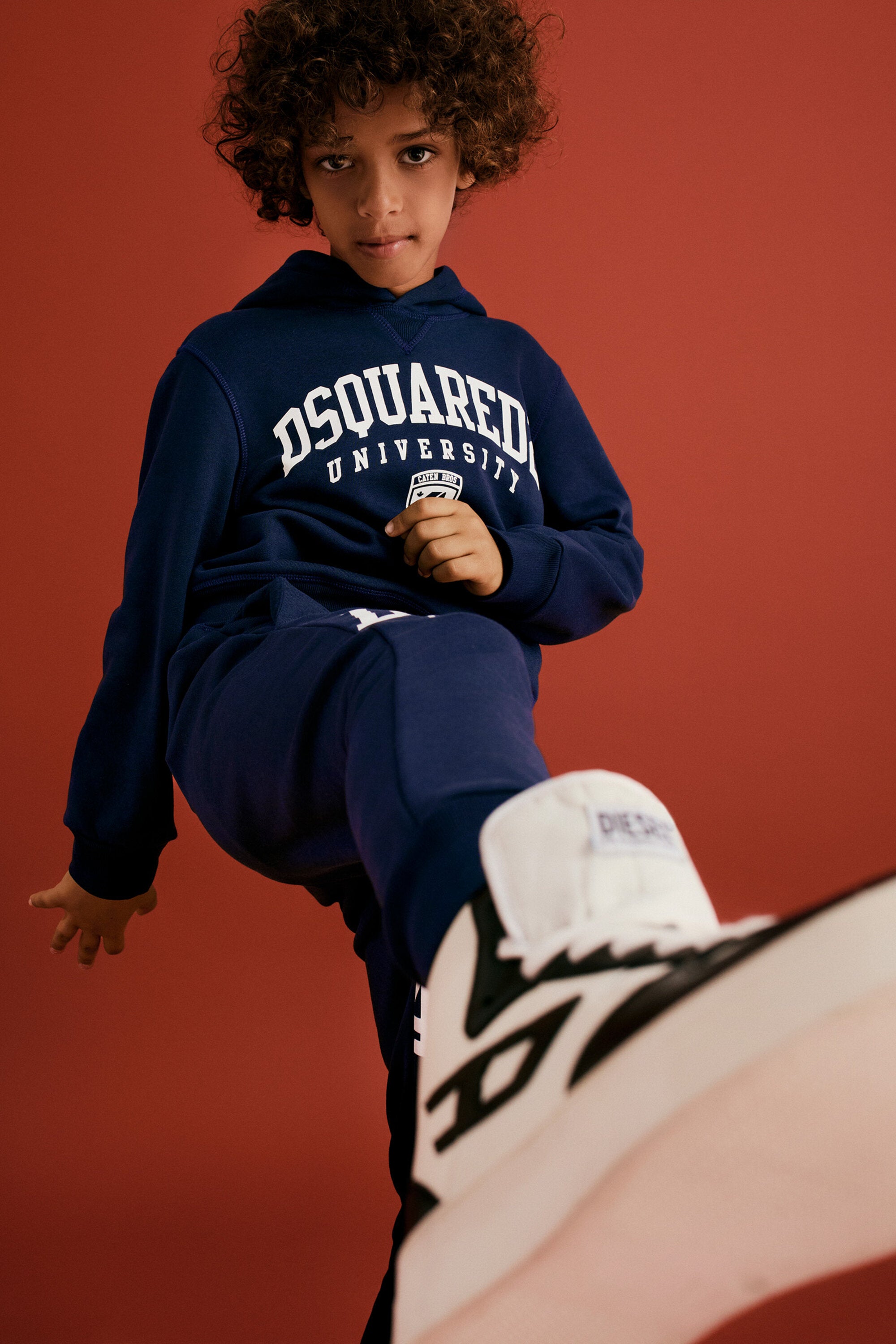 Dsquared2 Kids Dq2466 Sweatshirt Blue 8 Years