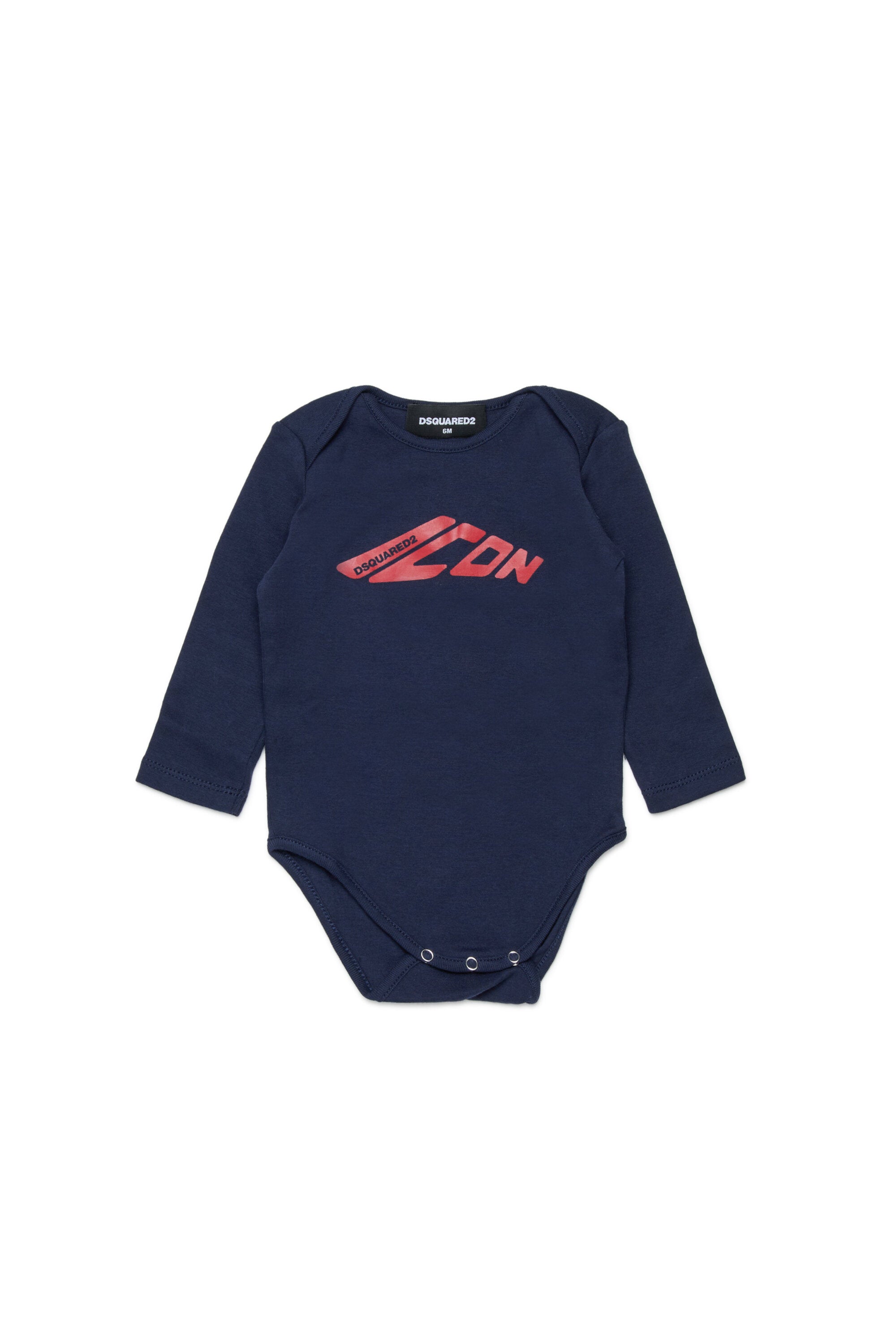 Ribbed bodysuit with ICON logo