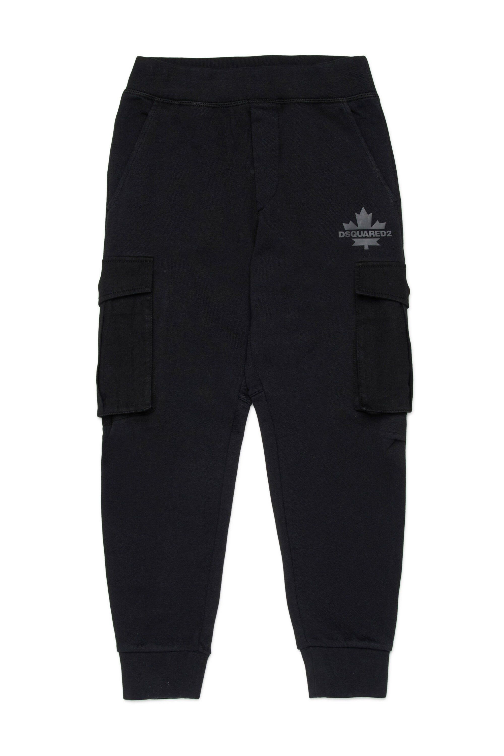 Pantalones cargo de felpa con Maple Leaf