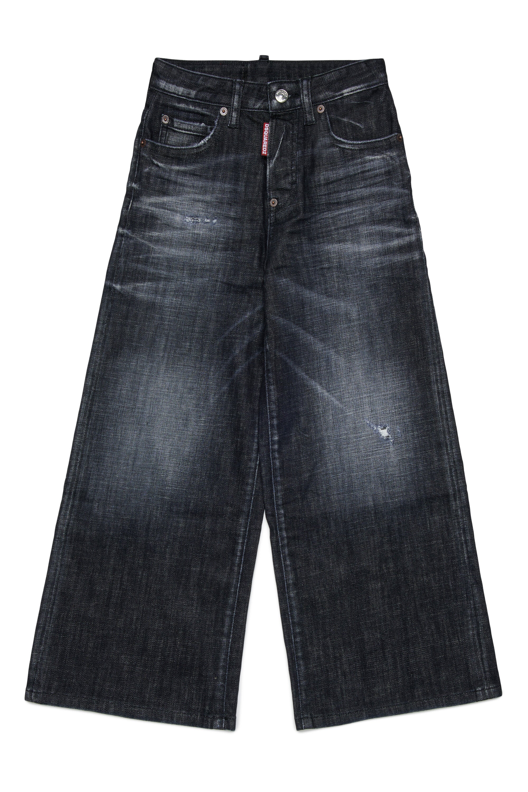 Black regular jeans with breaks - Traveller Jean