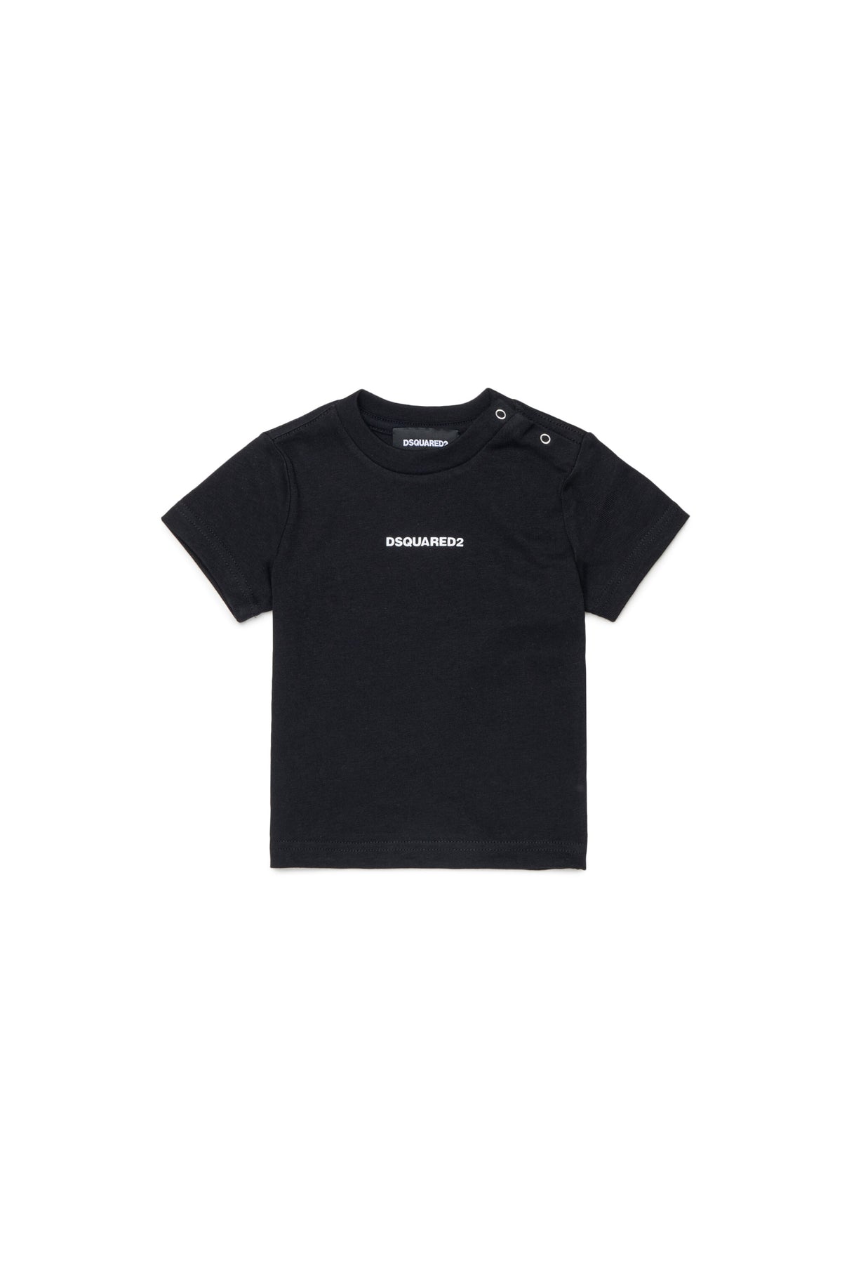 Camiseta de cuello redondo con logo