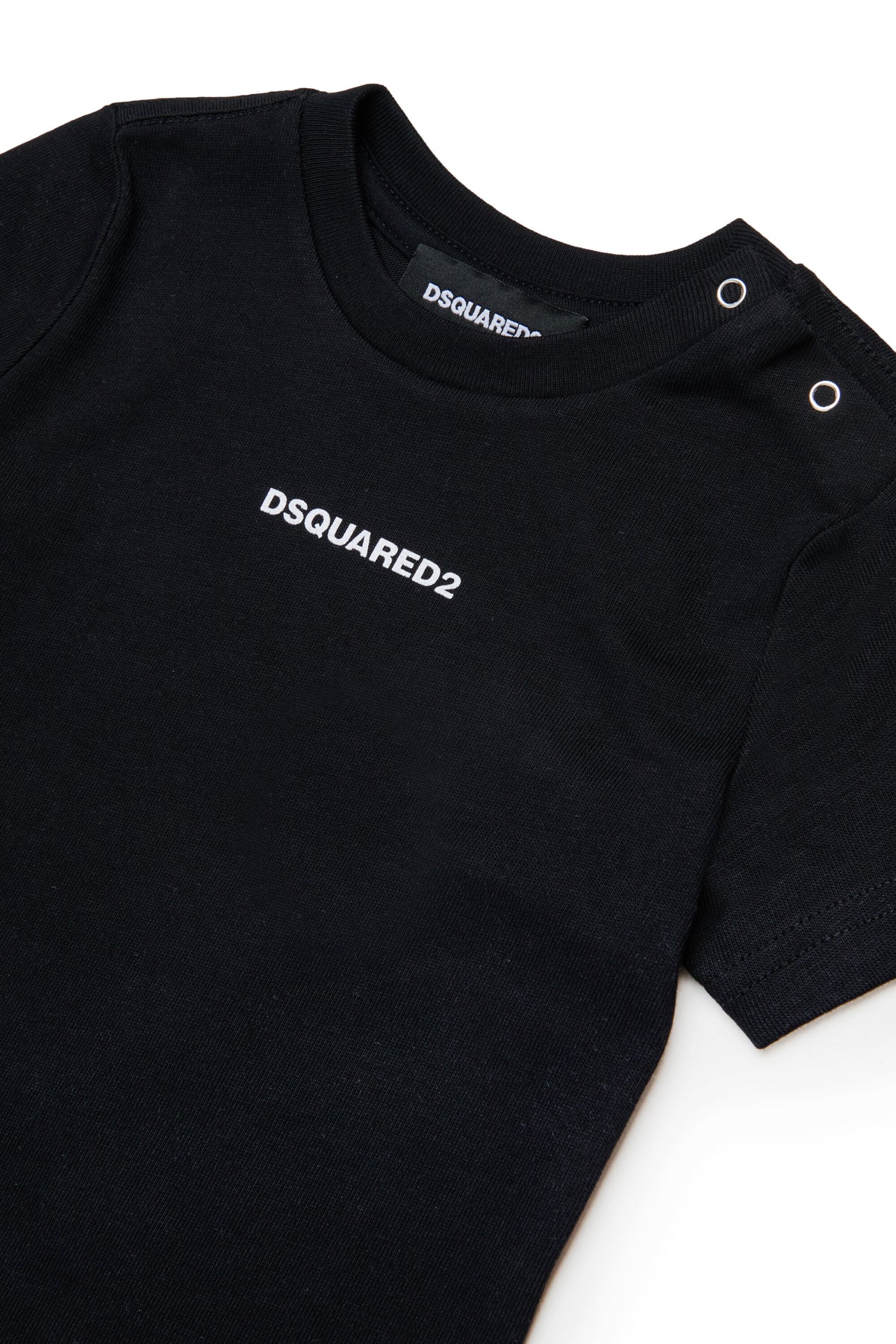 Camiseta de cuello redondo con logo