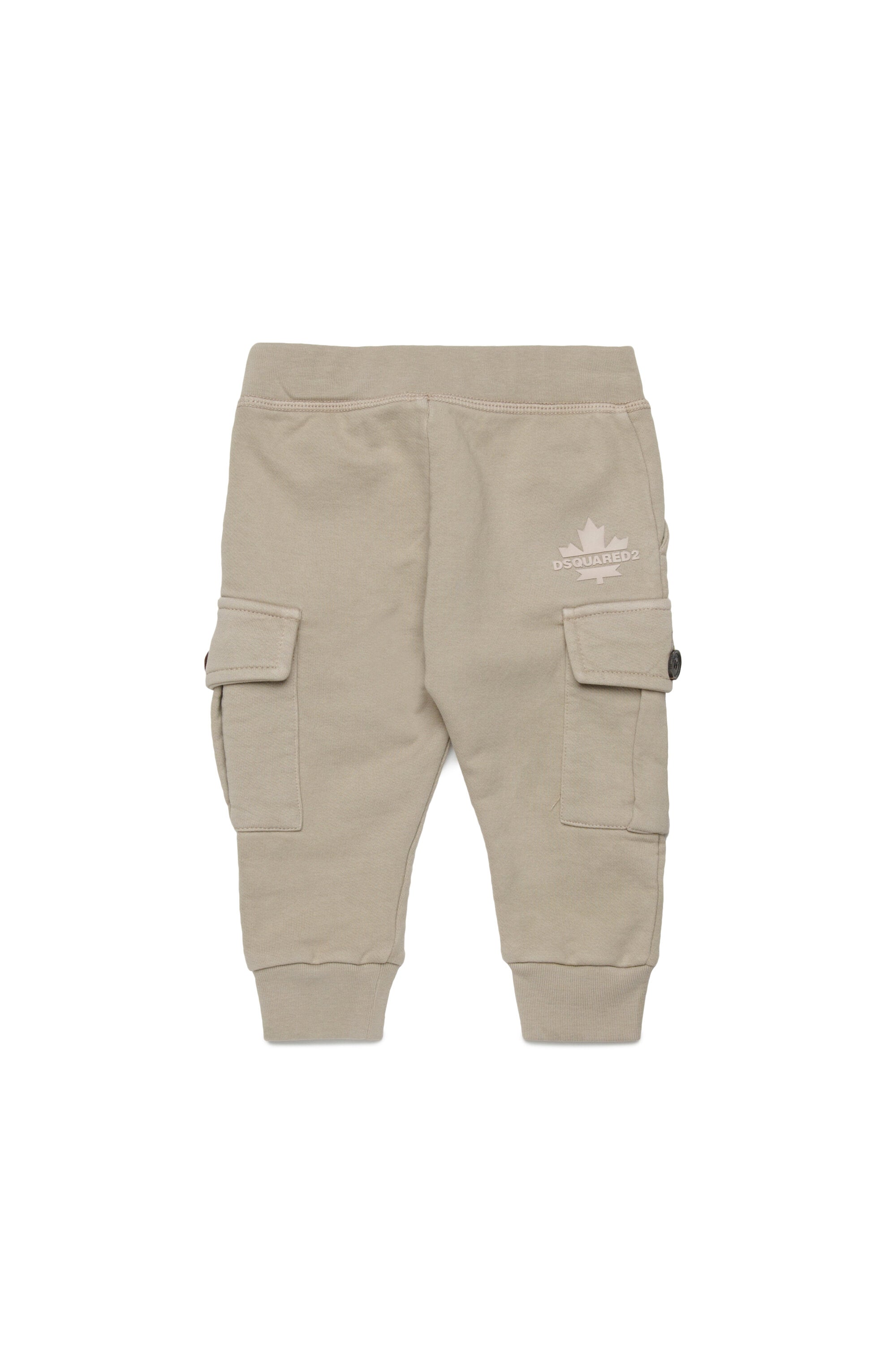 Pantalones cargo de felpa con Maple Leaf