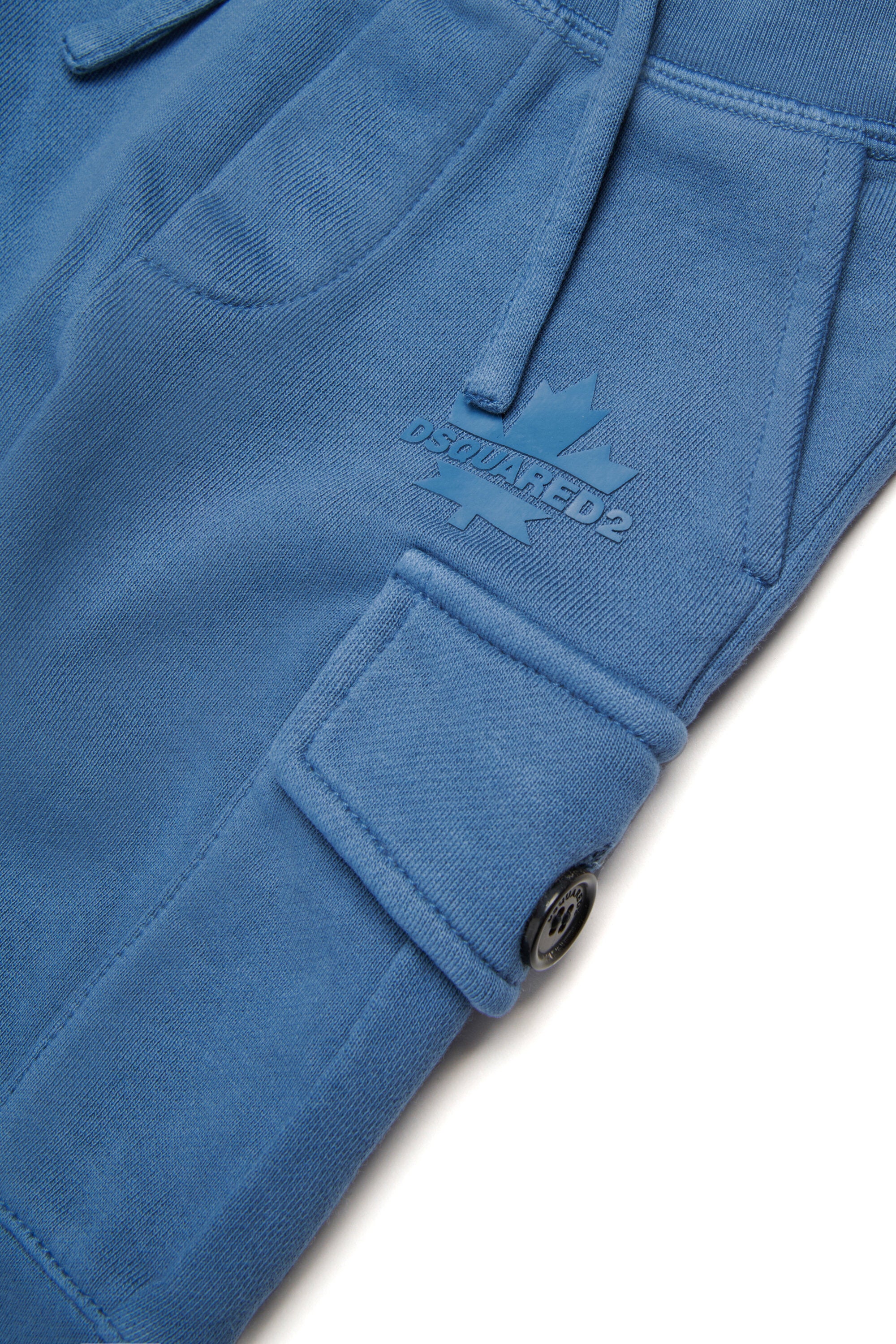 Pantalones cargo de felpa con Maple Leaf