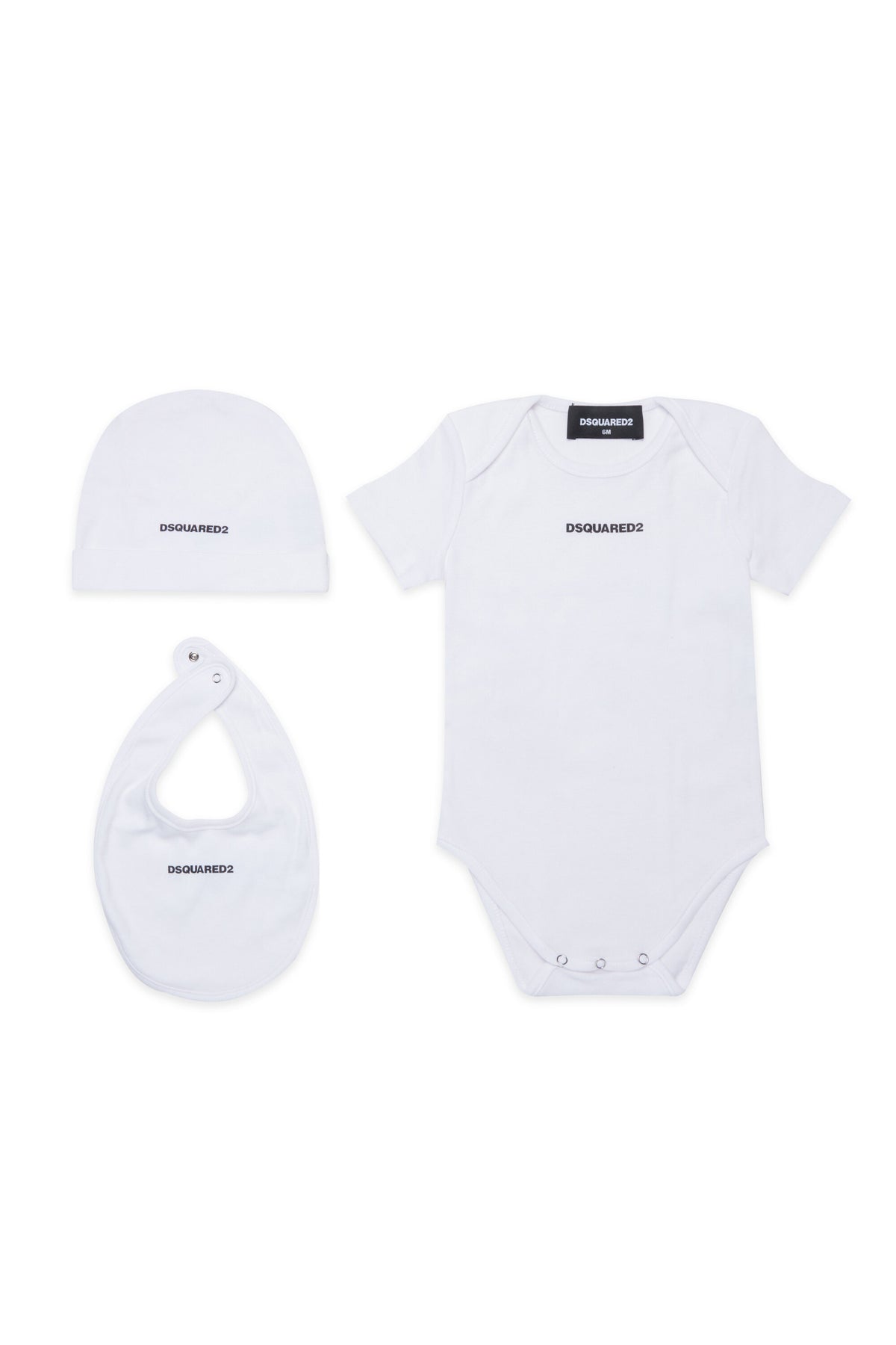 Short branded birth set