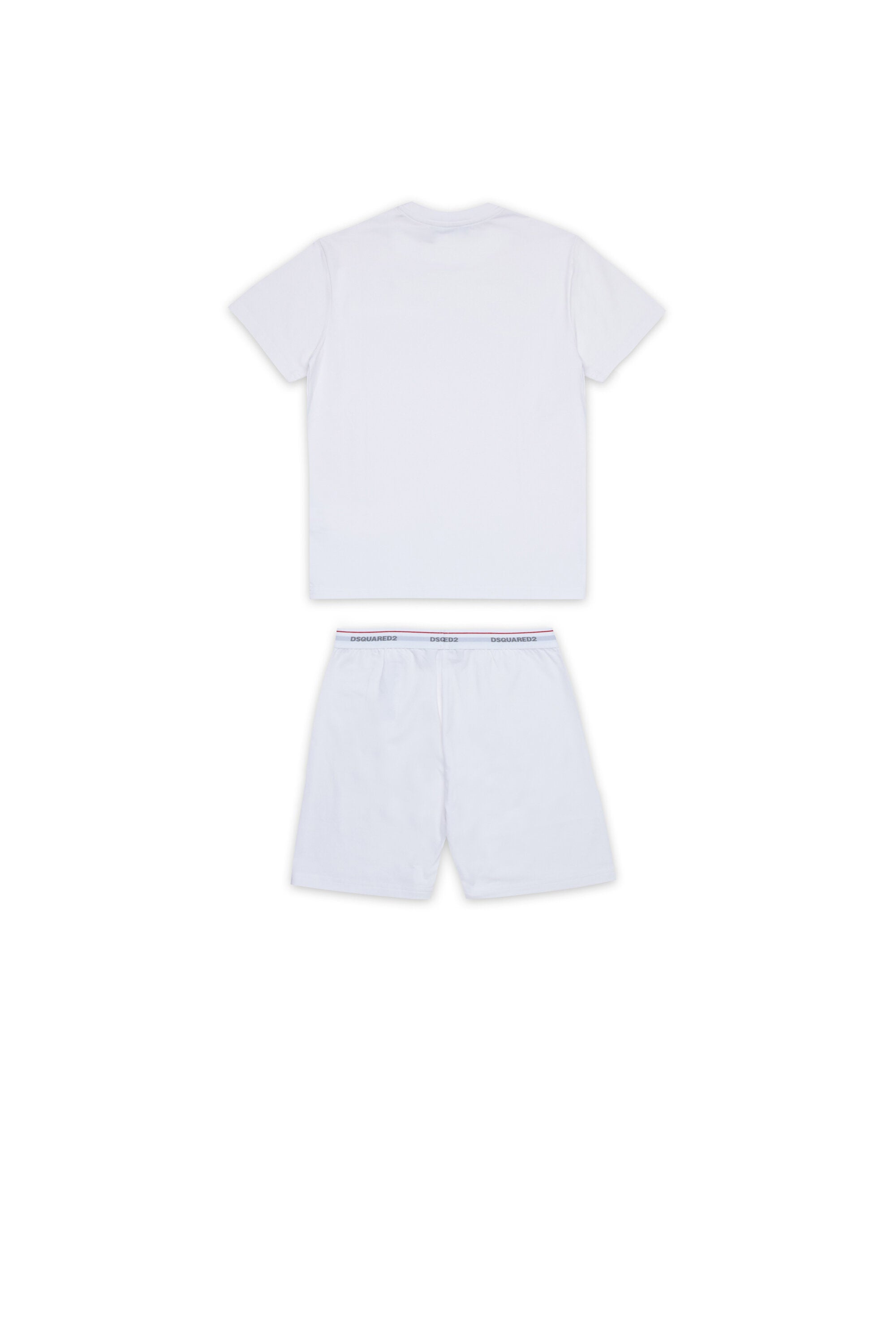 Pijamas cortos con marca