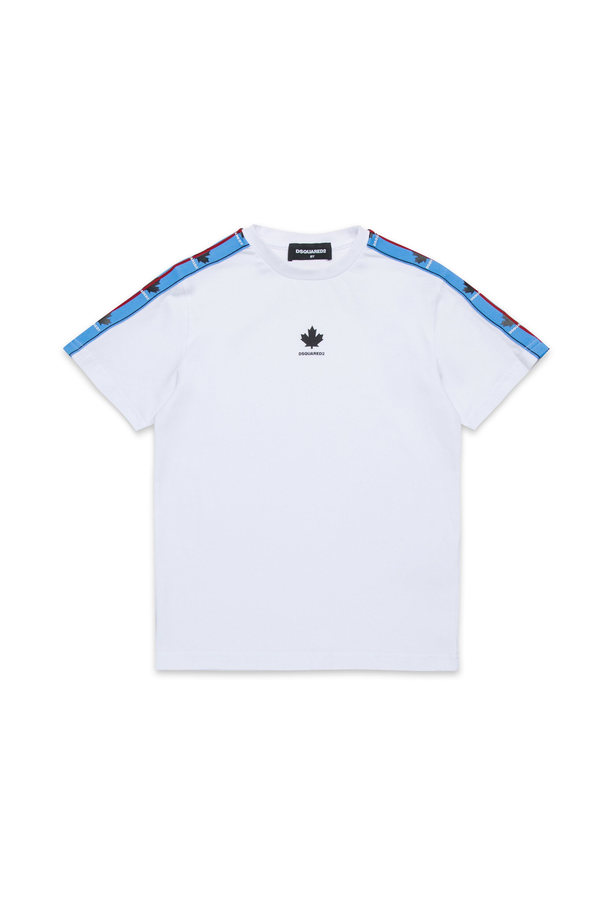 Camiseta con cinta de la marca