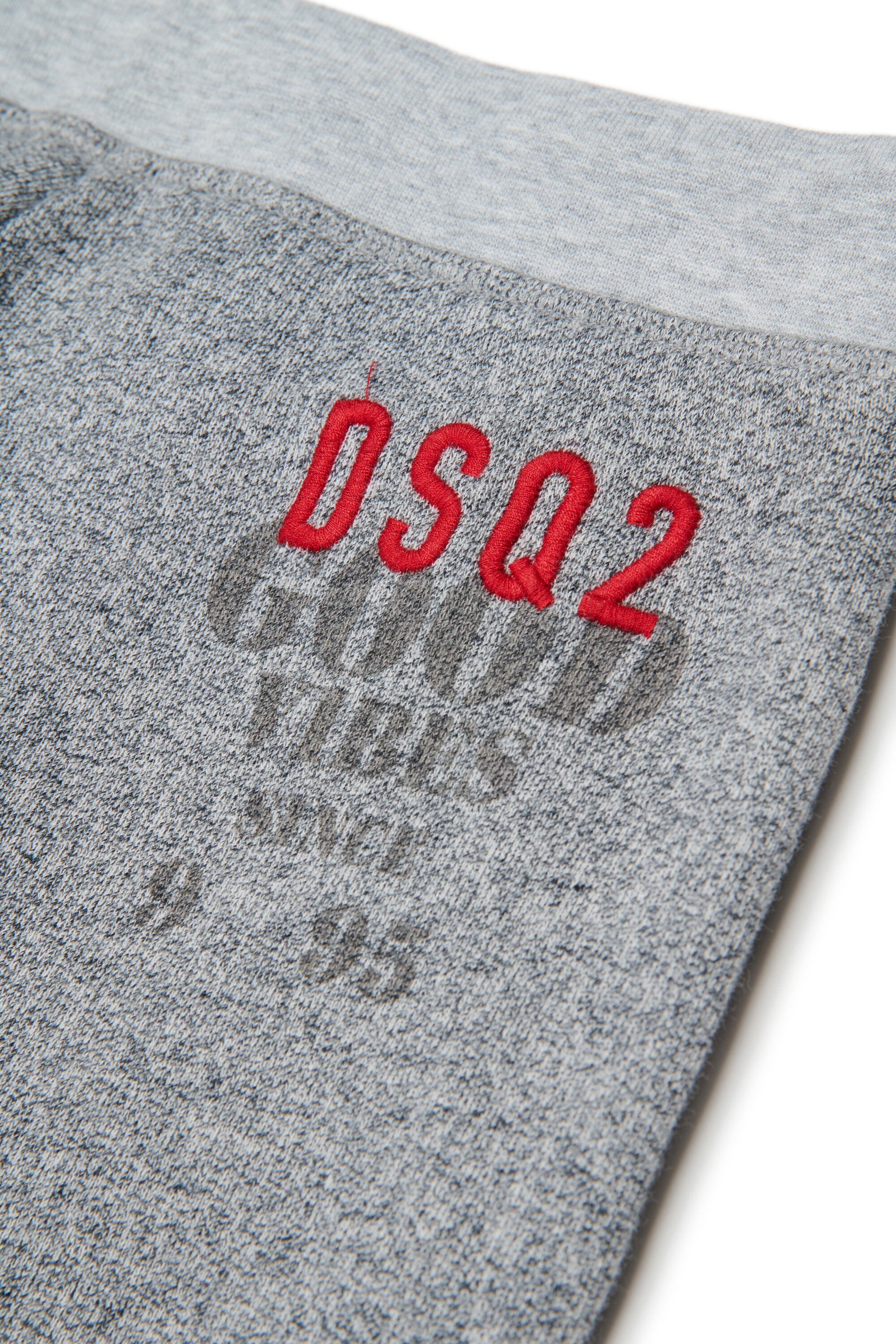 Pantalón jogger polar con efecto arruinado