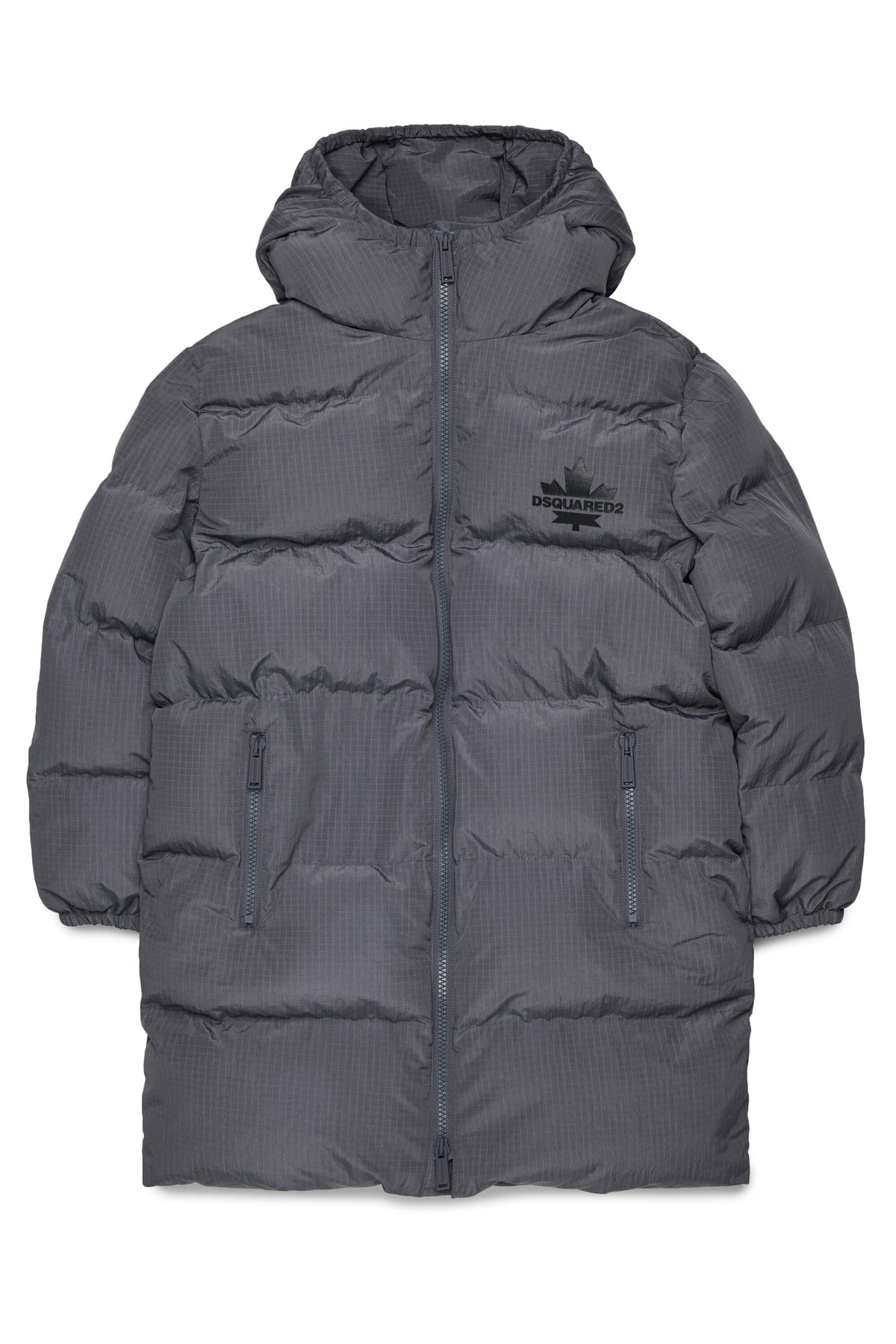 Padded jacket with logo