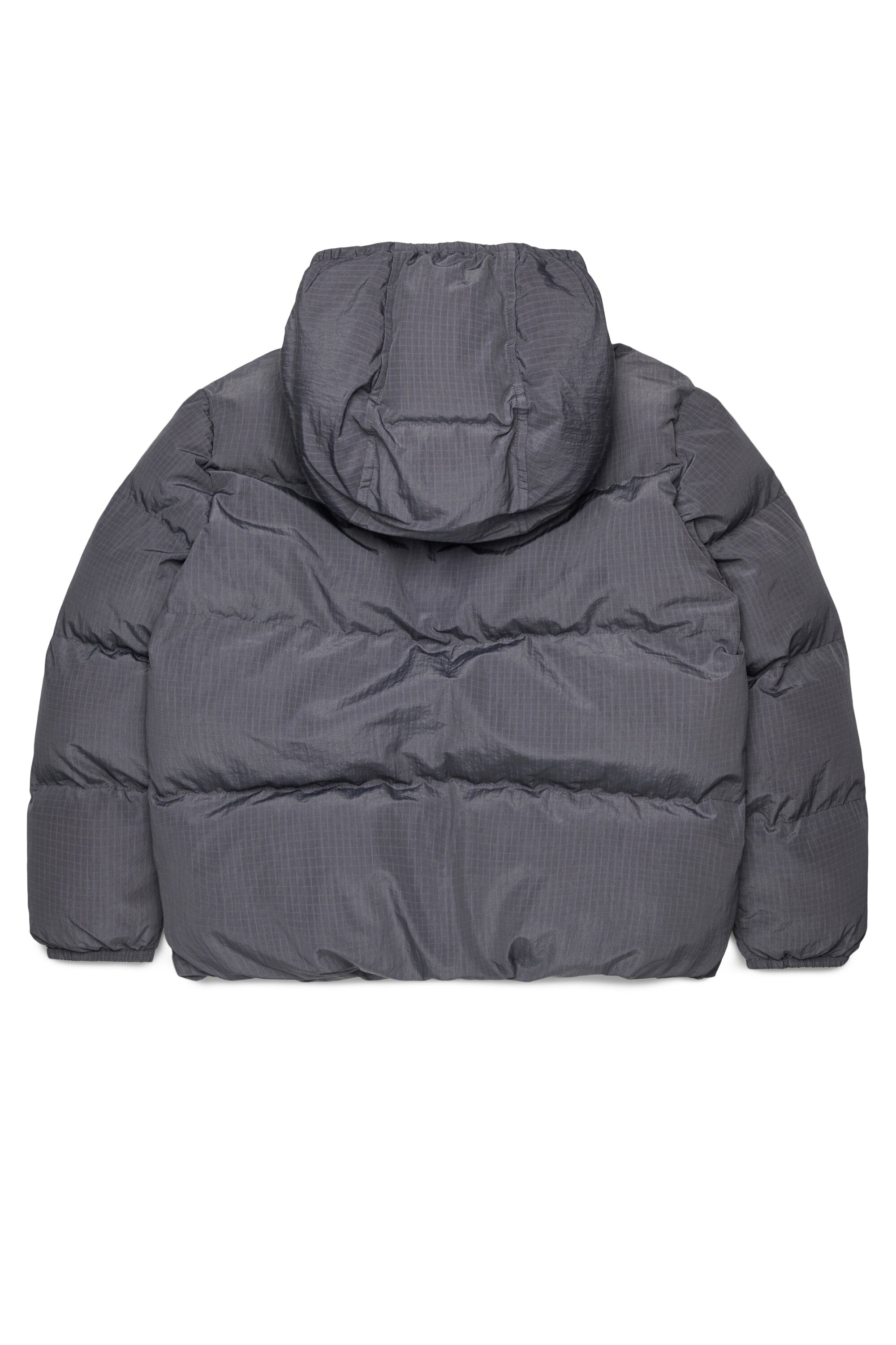 Chaqueta acolchada con logo estampado