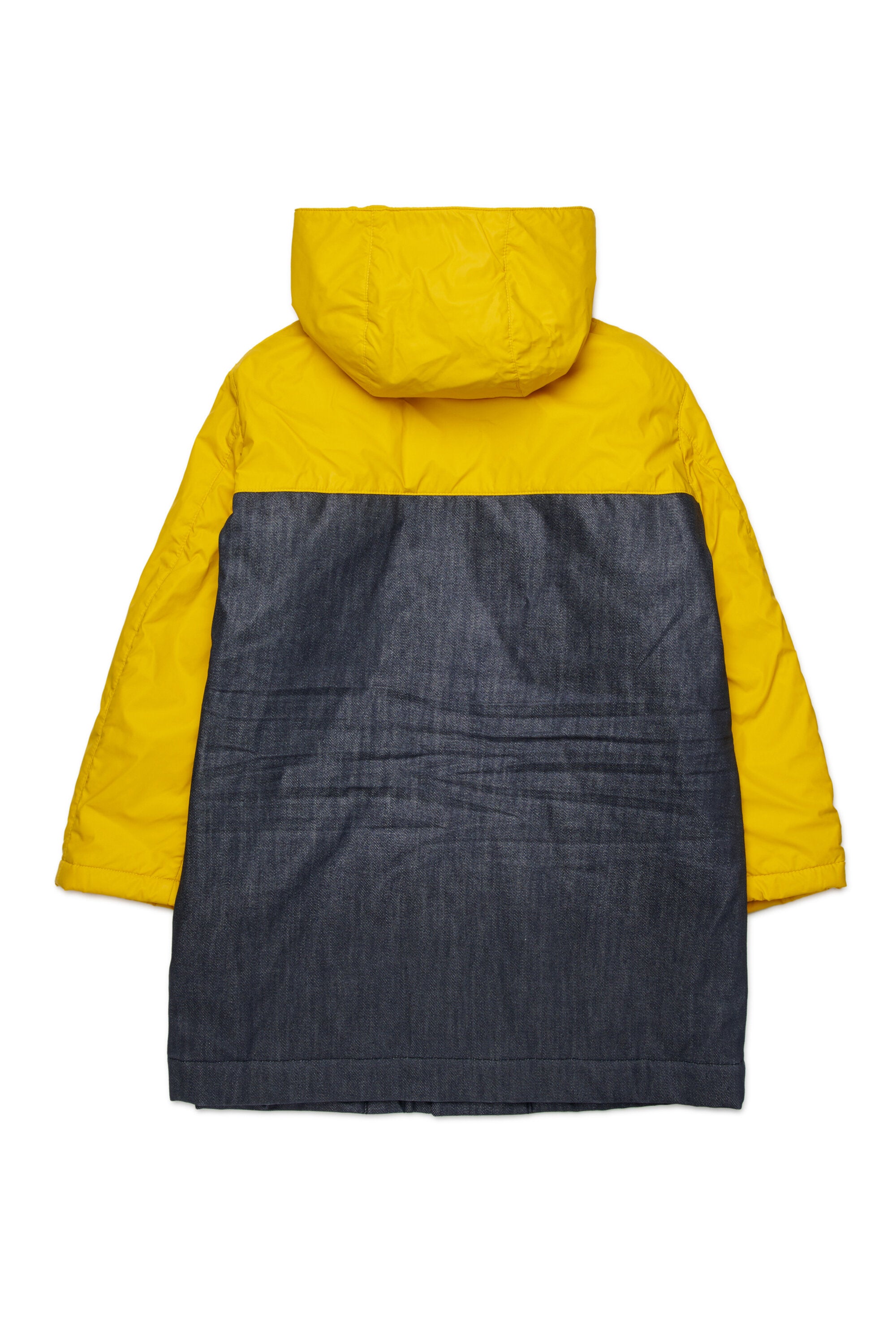 Gabardina impermeable Colorblock