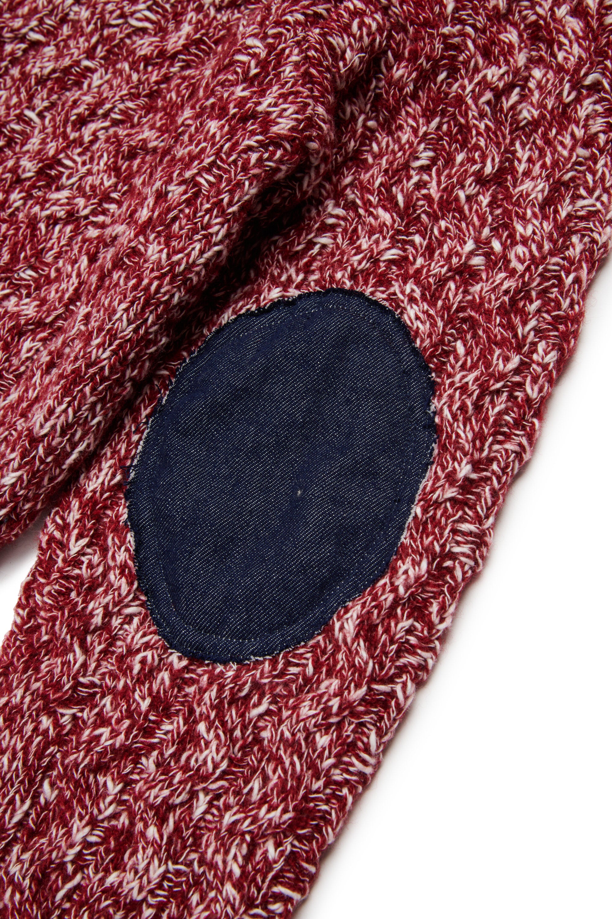 Plaited wool blend pullover